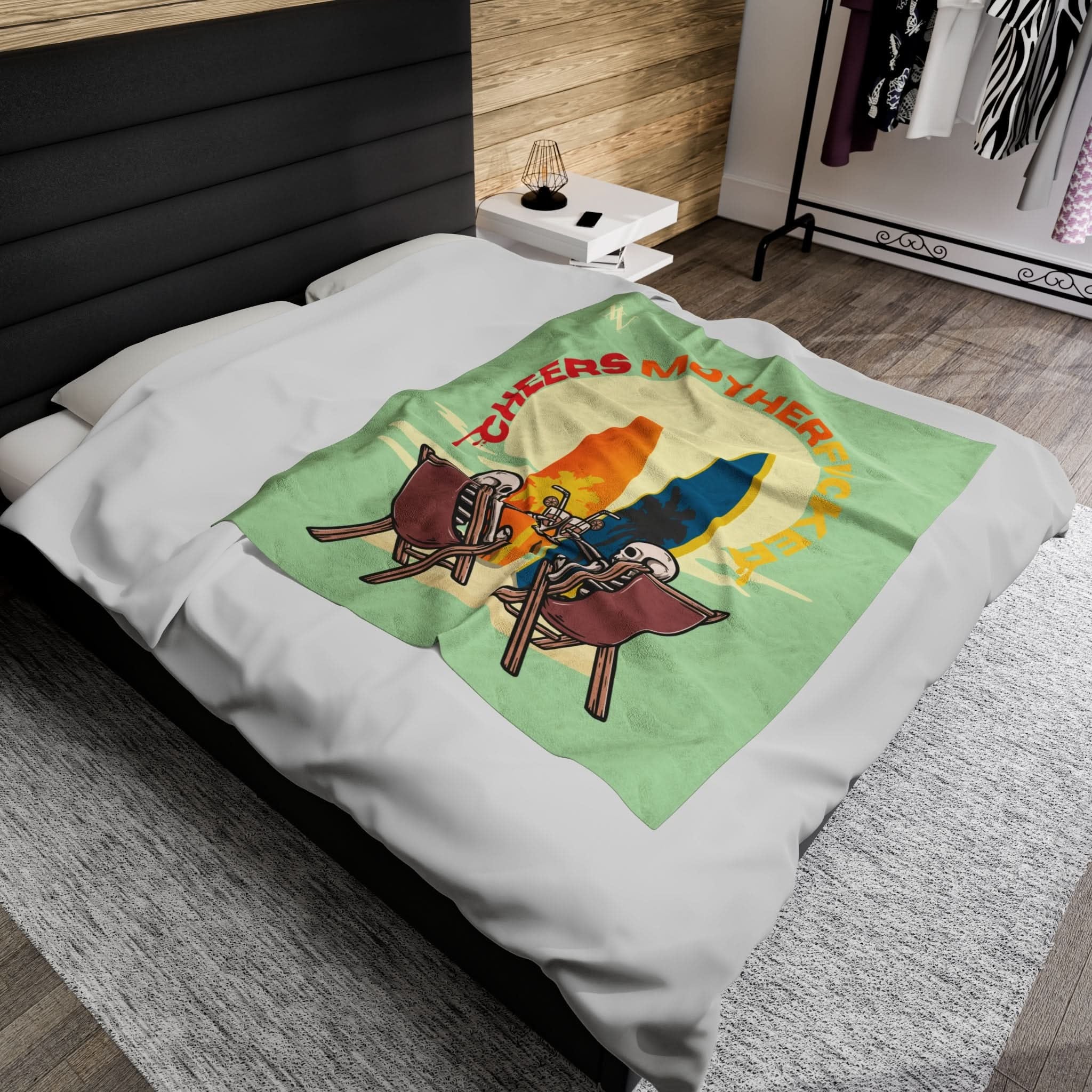 Cheers to the Good Life | Mix & Match Fun-Flirty Lovers’ Blankets