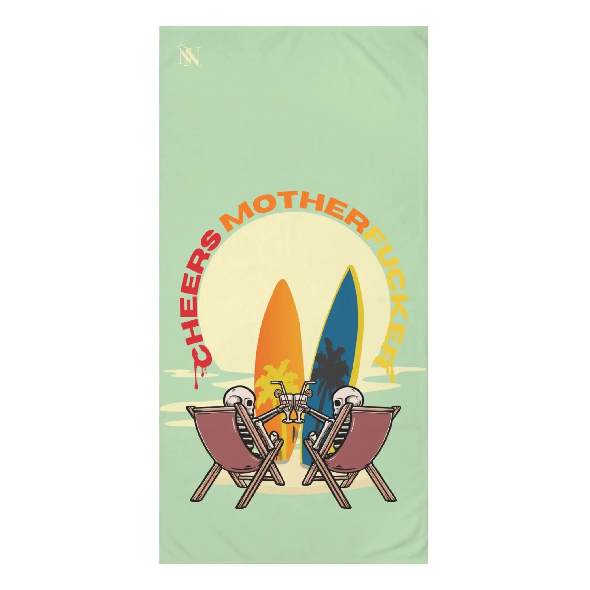 Cheers to the Good Life | Mix & Match Naughty XL Fun-Flirty Lovers’ Towels