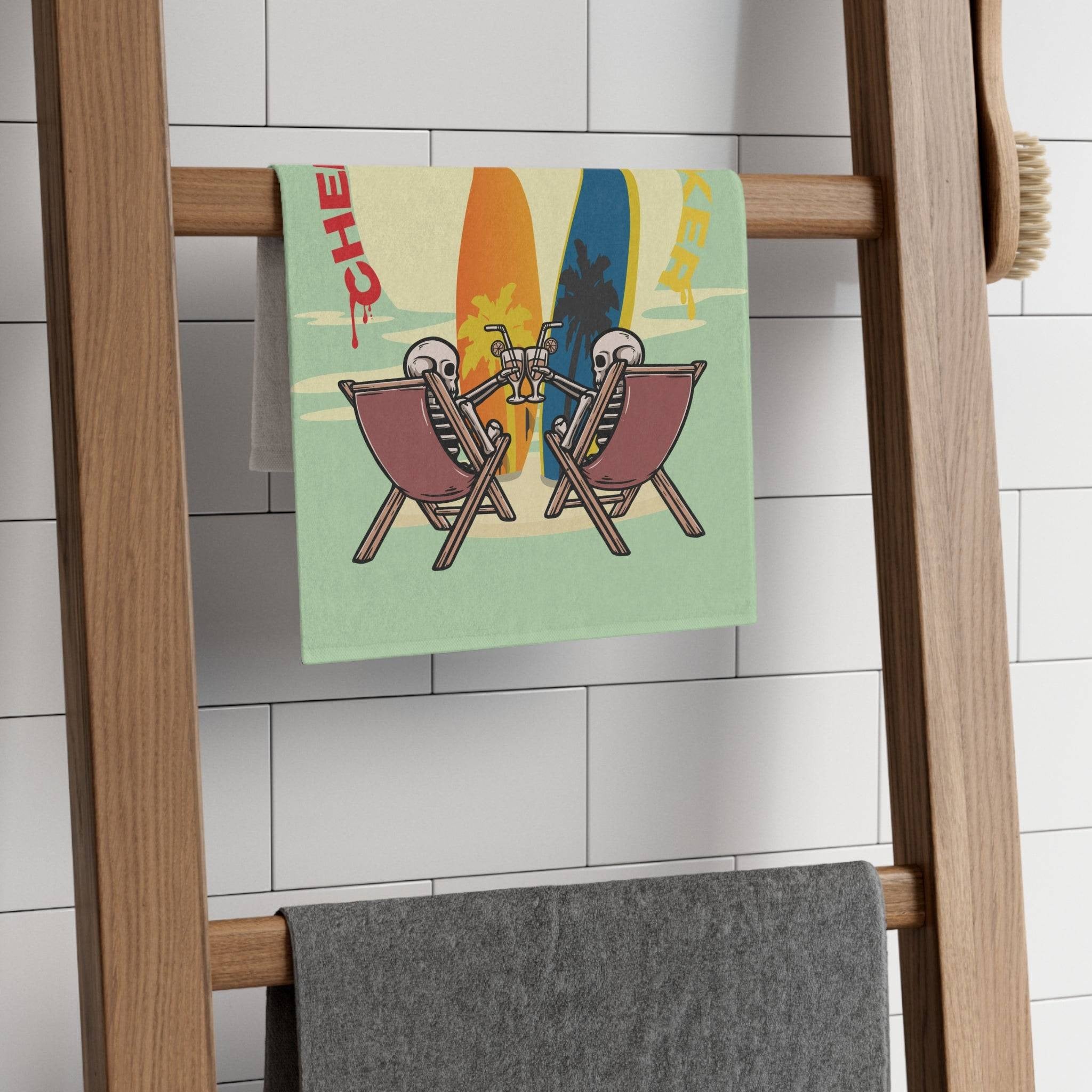 Cheers to the Good Life | Mix & Match Soft Fun-Flirty Lovers’ Towels