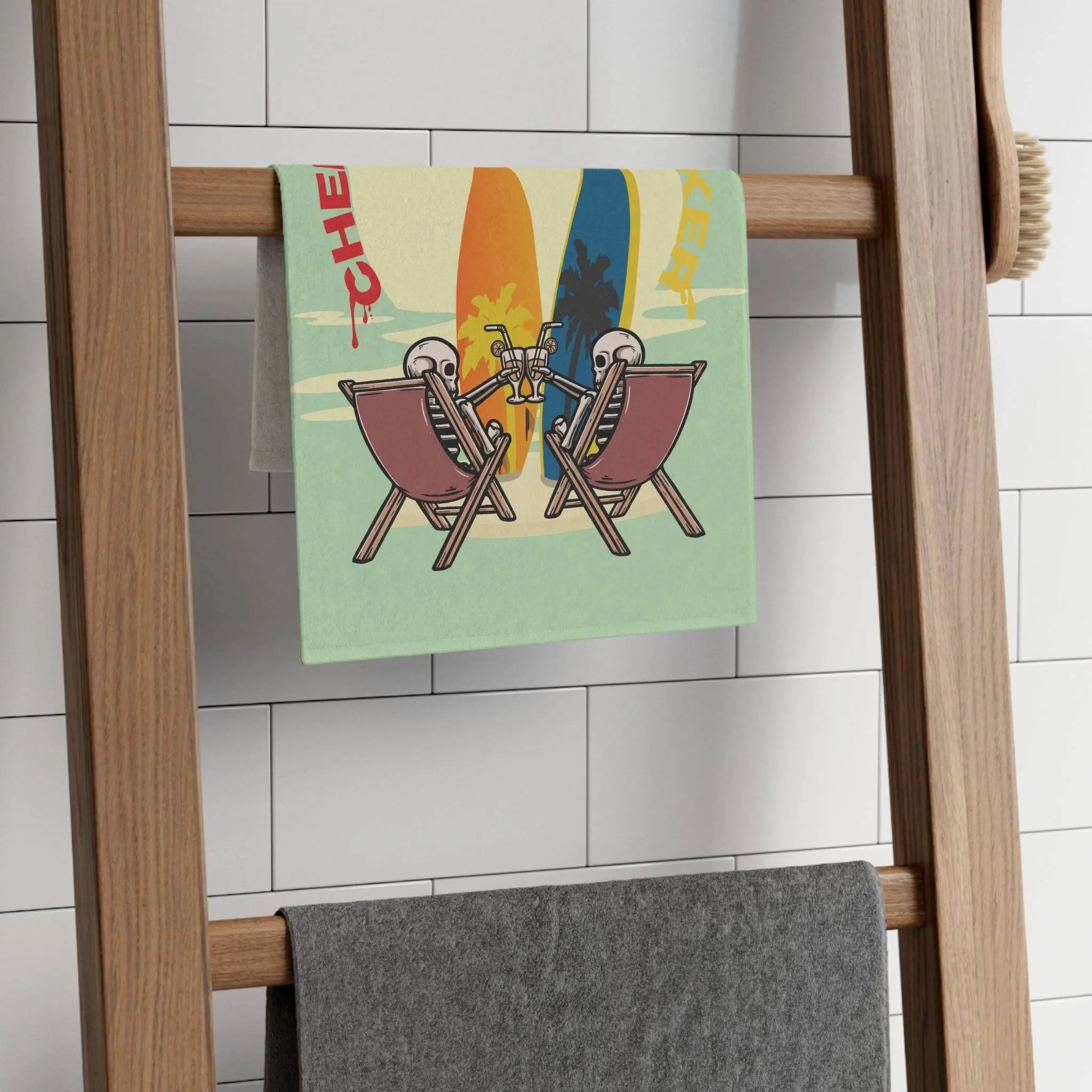 Cheers to the Good Life | Mix & Match Soft Fun-Flirty Lovers’ Towels