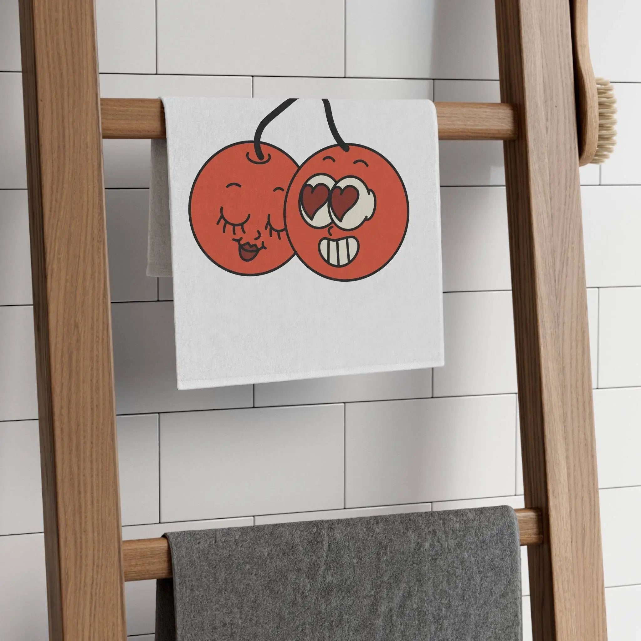 Cherry Love | Mix & Match Soft Fun-Flirty Lovers’ Towels
