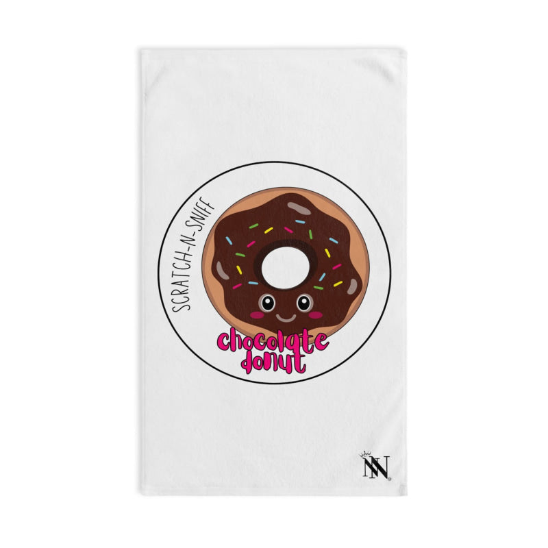 Chocolate Donut Scratch N Sniff | Mix & Match Original Fun-Flirty Lovers’ Towels