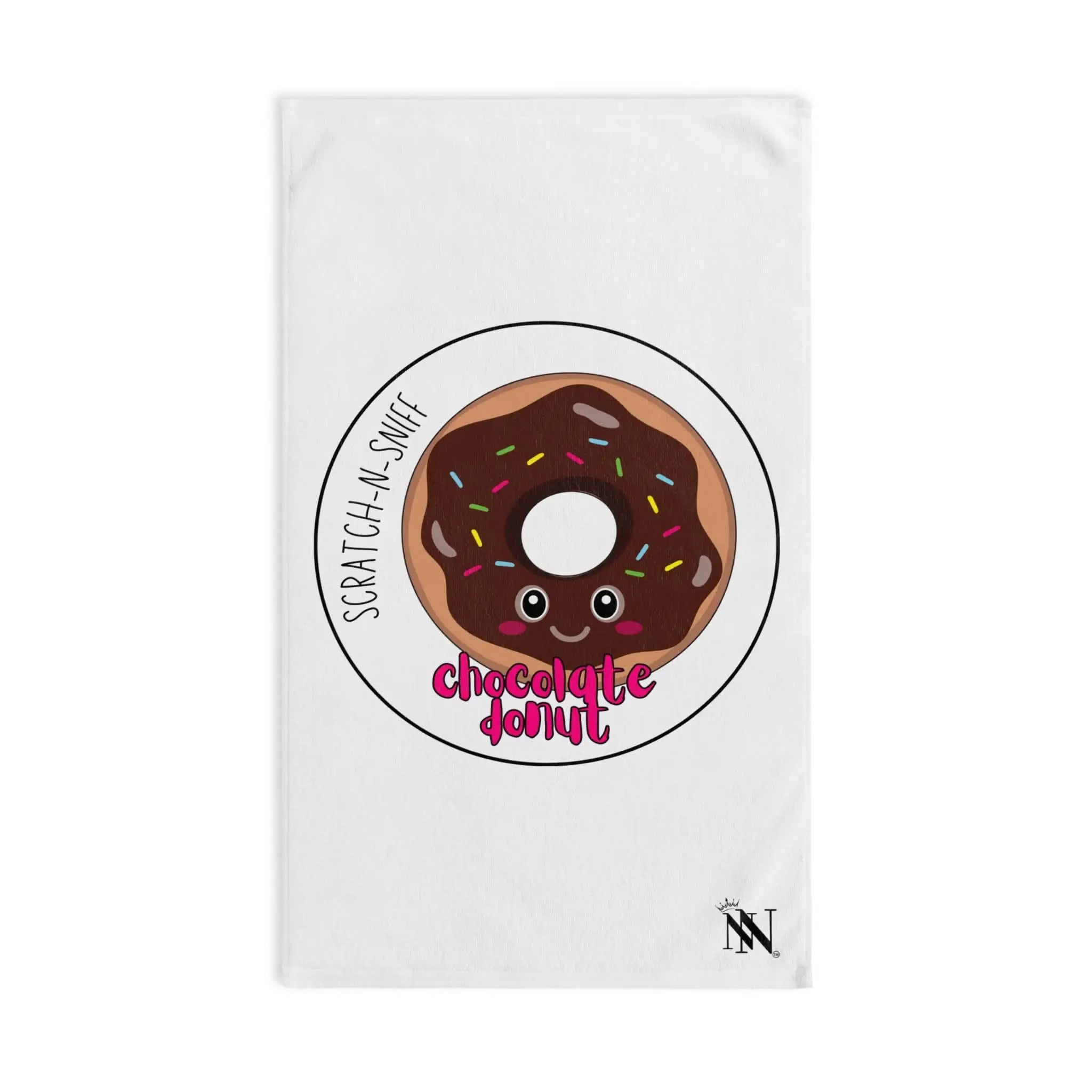 Chocolate Donut Scratch N Sniff | Mix & Match Original Fun-Flirty Lovers’ Towels