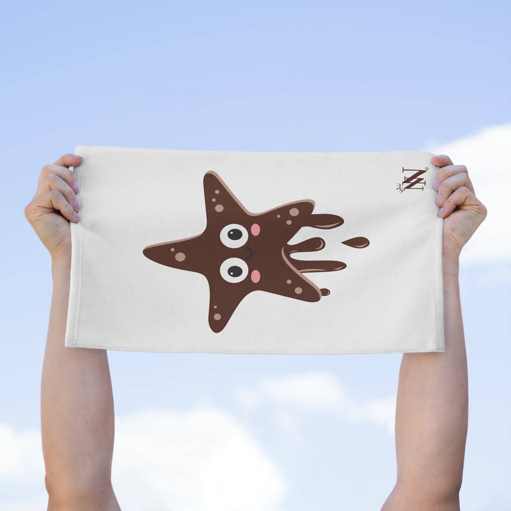 Chocolate Starfish | Mix & Match Soft Fun-Flirty Lovers’ Towels