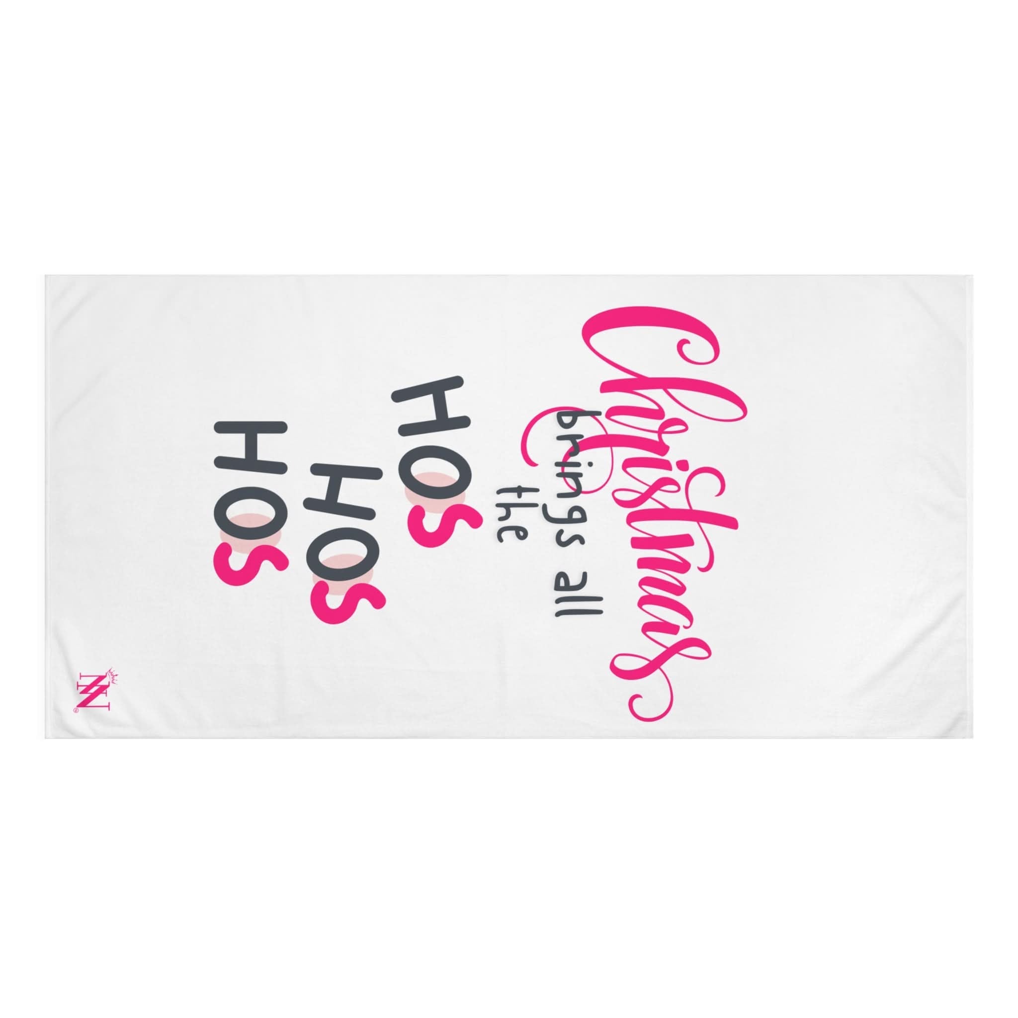 Christmas Brings All The Hos | Mix & Match Naughty XL Fun-Flirty Lovers’ Towels