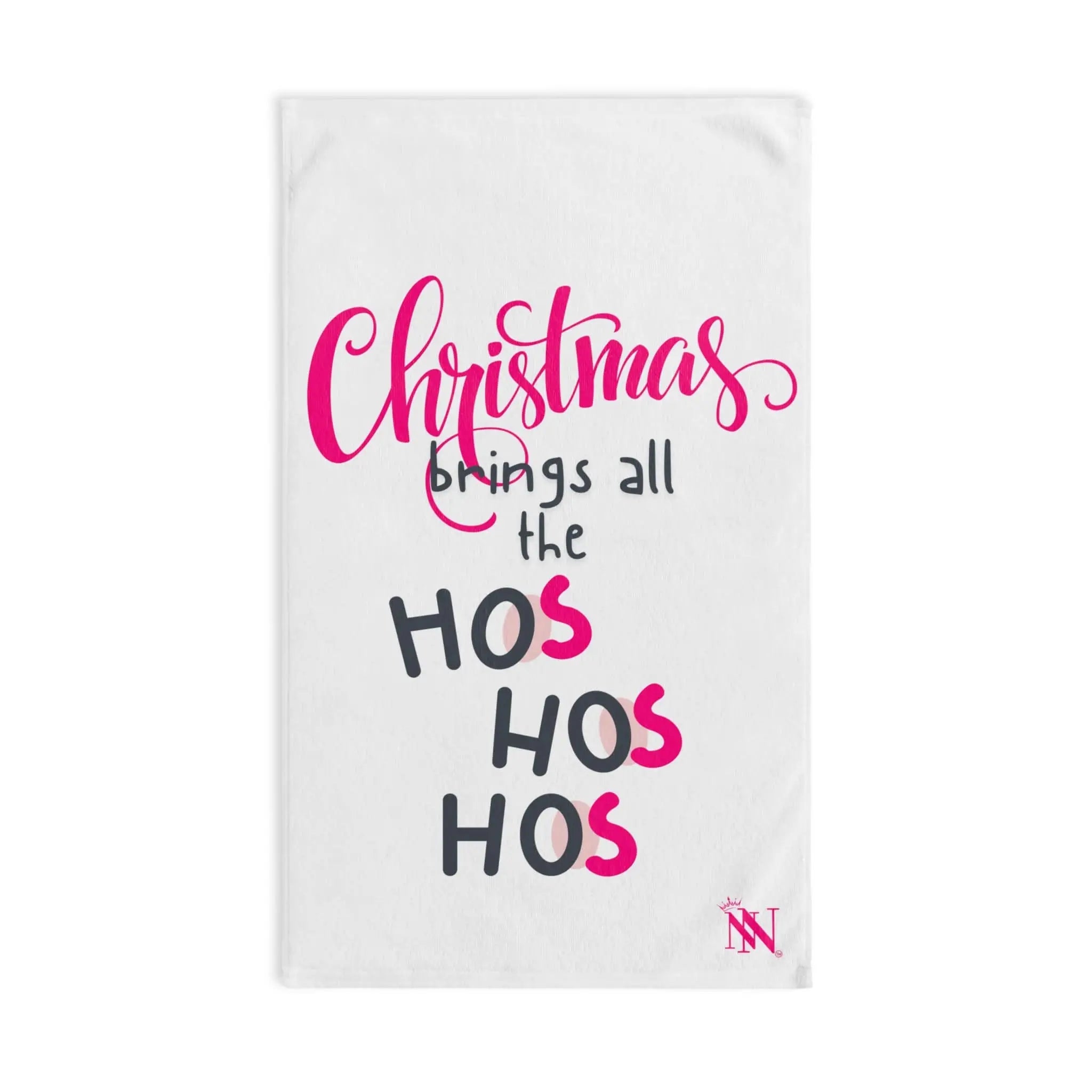 Christmas Brings All The Hos | Mix & Match Original Fun-Flirty Lovers’ Towels