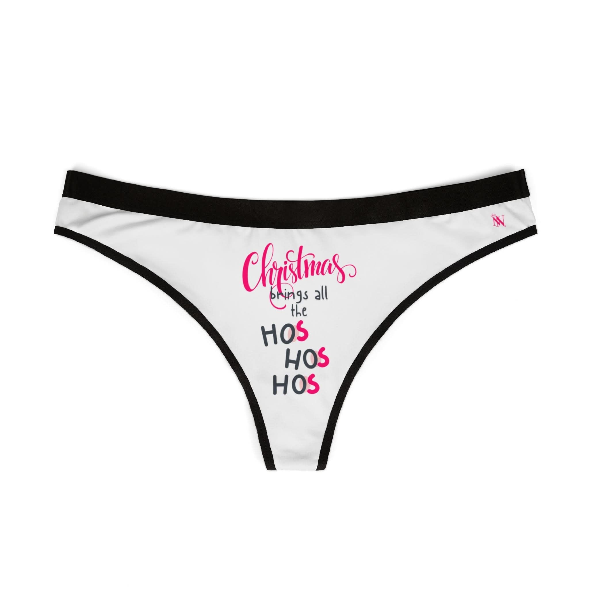 Christmas Brings the Ho’s | Mix & Match Women’s Fun-Flirty Lovers’ Thongs