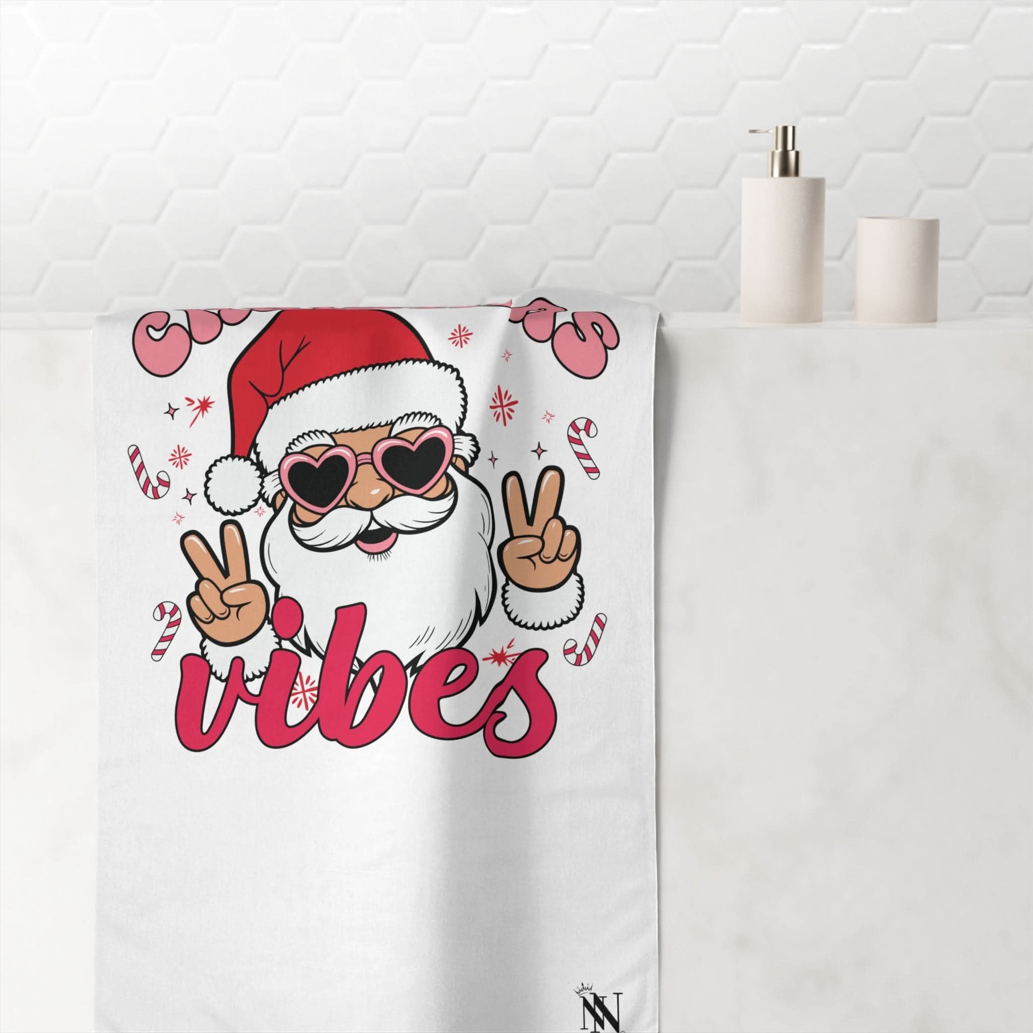 Christmas Vibes | Mix & Match Naughty XL Fun-Flirty Lovers’ Towels