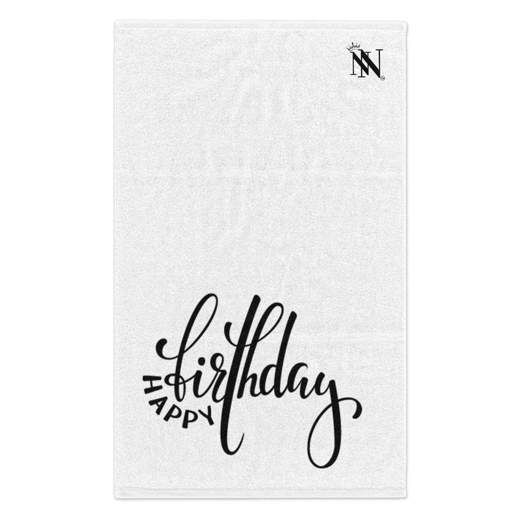 Classic Happy Birthday | Mix & Match Soft Fun-Flirty Lovers’ Towels