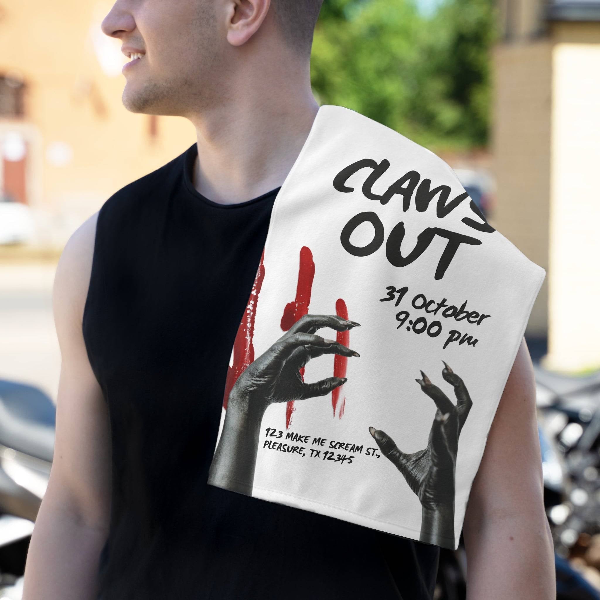 Claws Out | Mix & Match Soft Fun-Flirty Lovers’ Towels