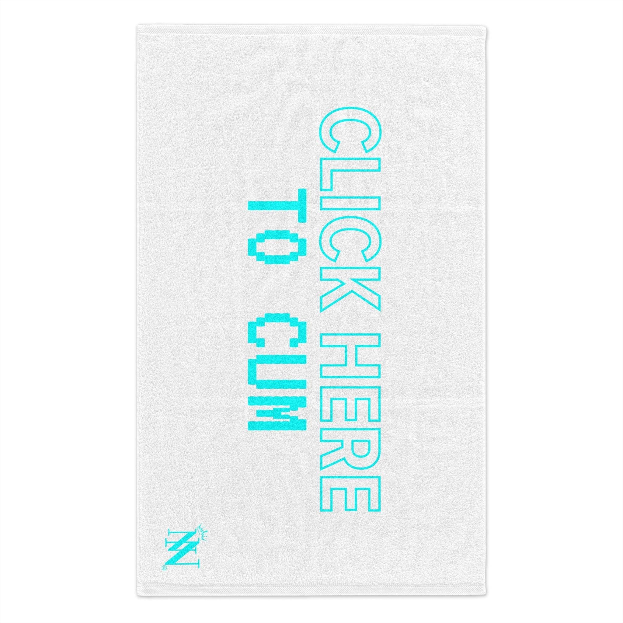 Click Here to Cum | Mix & Match Soft Fun-Flirty Lovers’ Towels