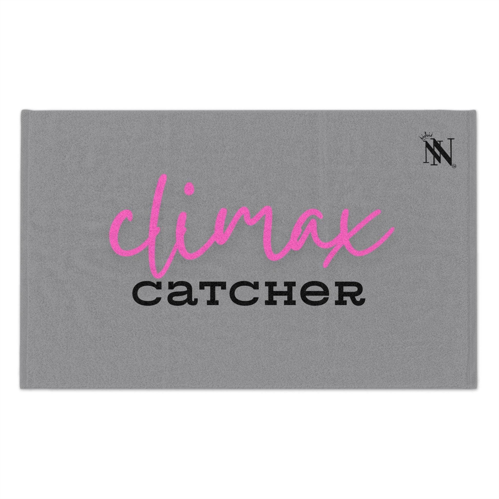 Climax Catcher Grey Mix & Match Soft Sex Towels | Naughty Lovers’ Gifts