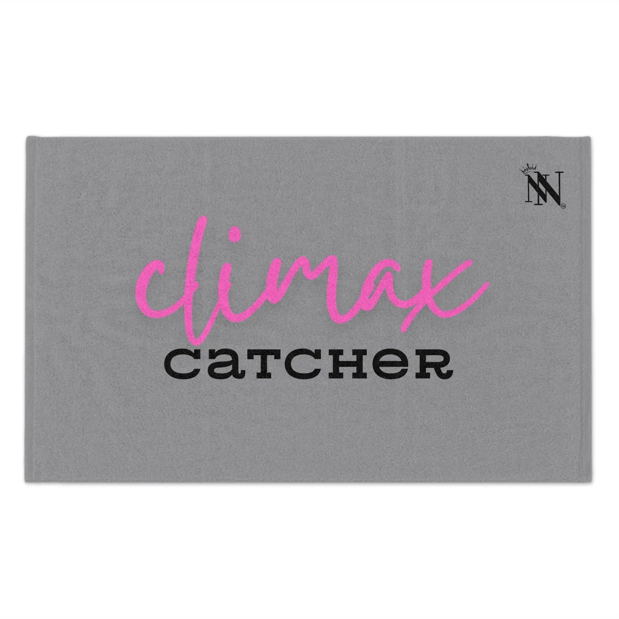 Climax Catcher Grey Mix & Match Soft Sex Towels | Naughty Lovers’ Gifts