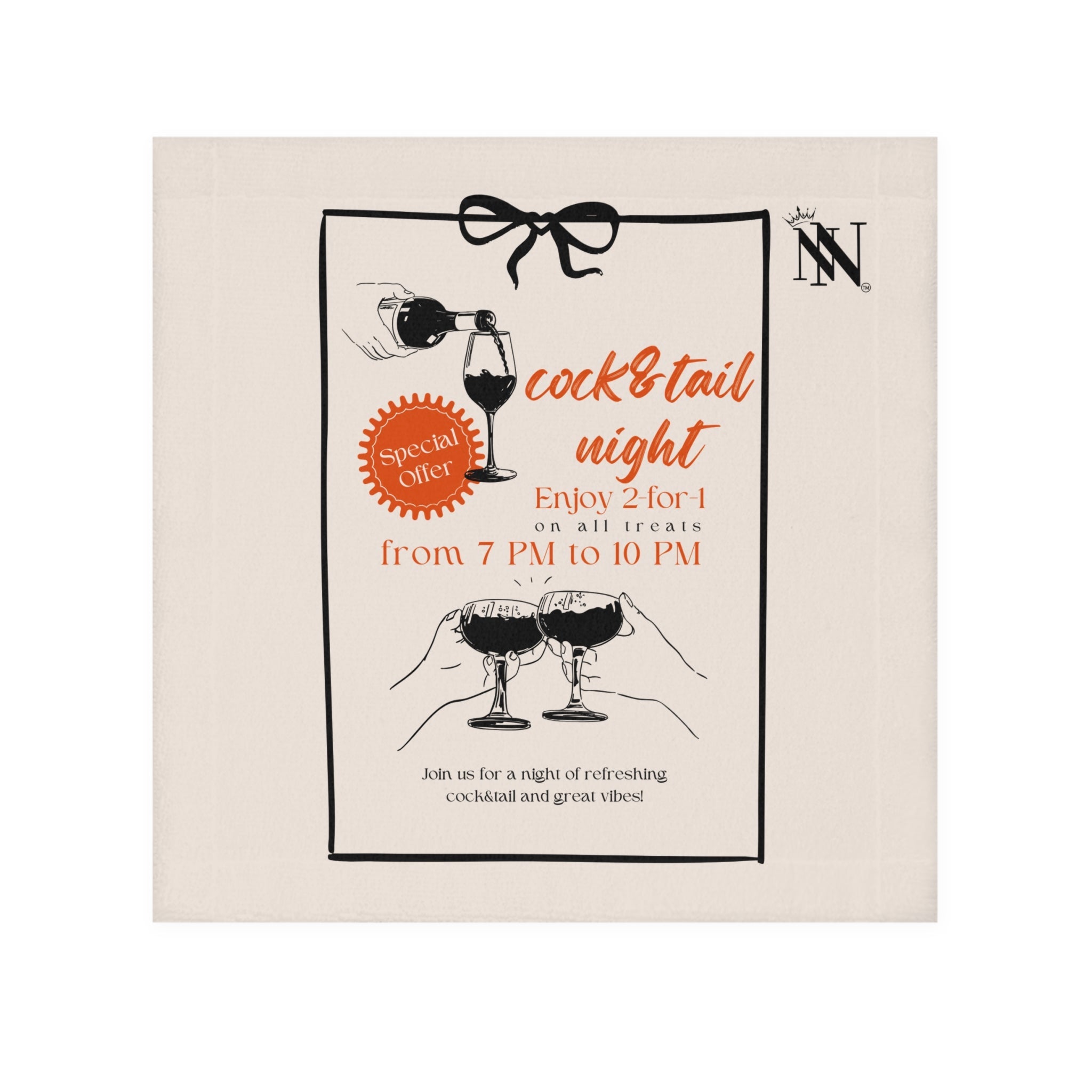 Cock & Tail Night | Mix & Match Lils’ Fun-Flirty Lovers’ Towels