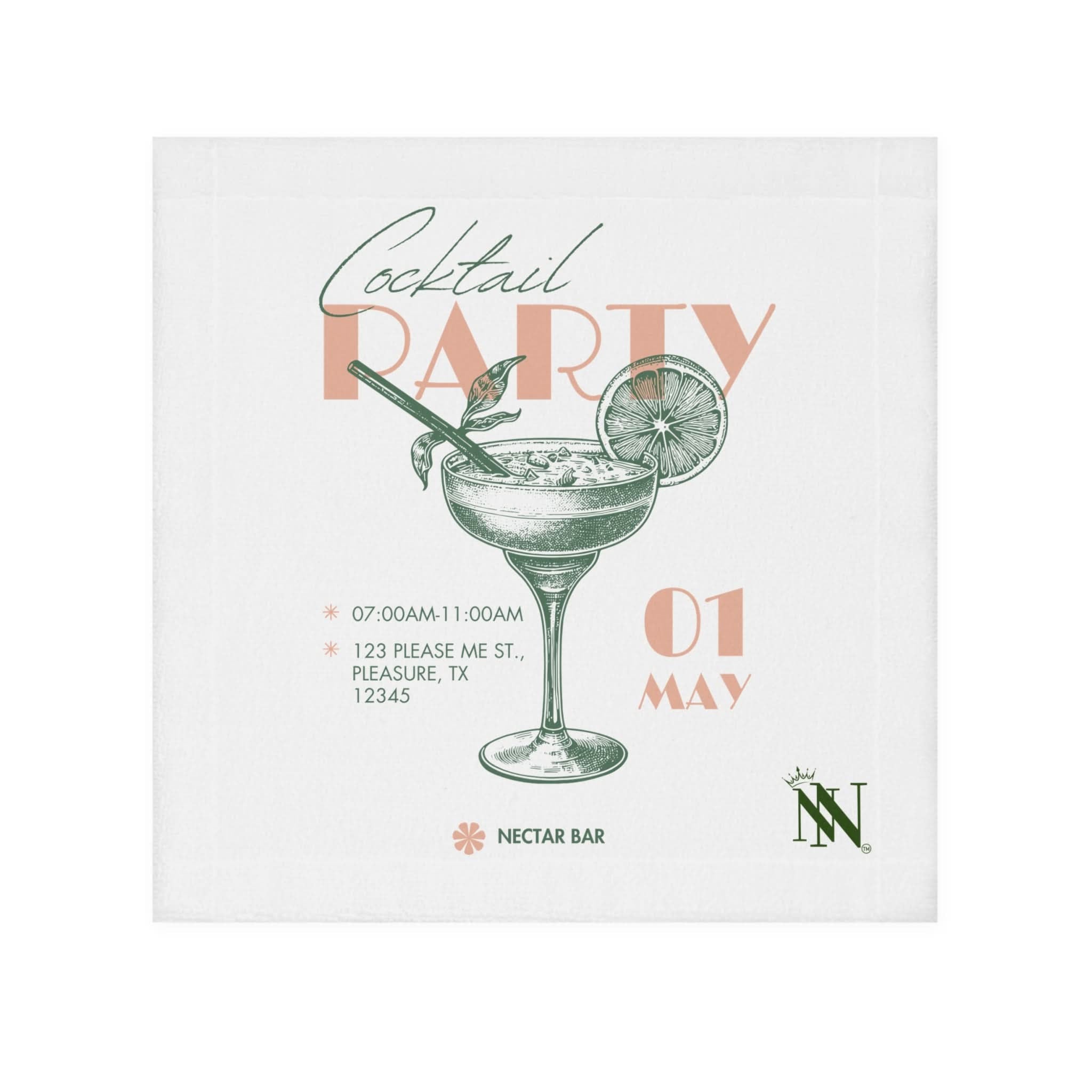 Cocktail Party | Mix & Match Lils’ Fun-Flirty Lovers’ Towels