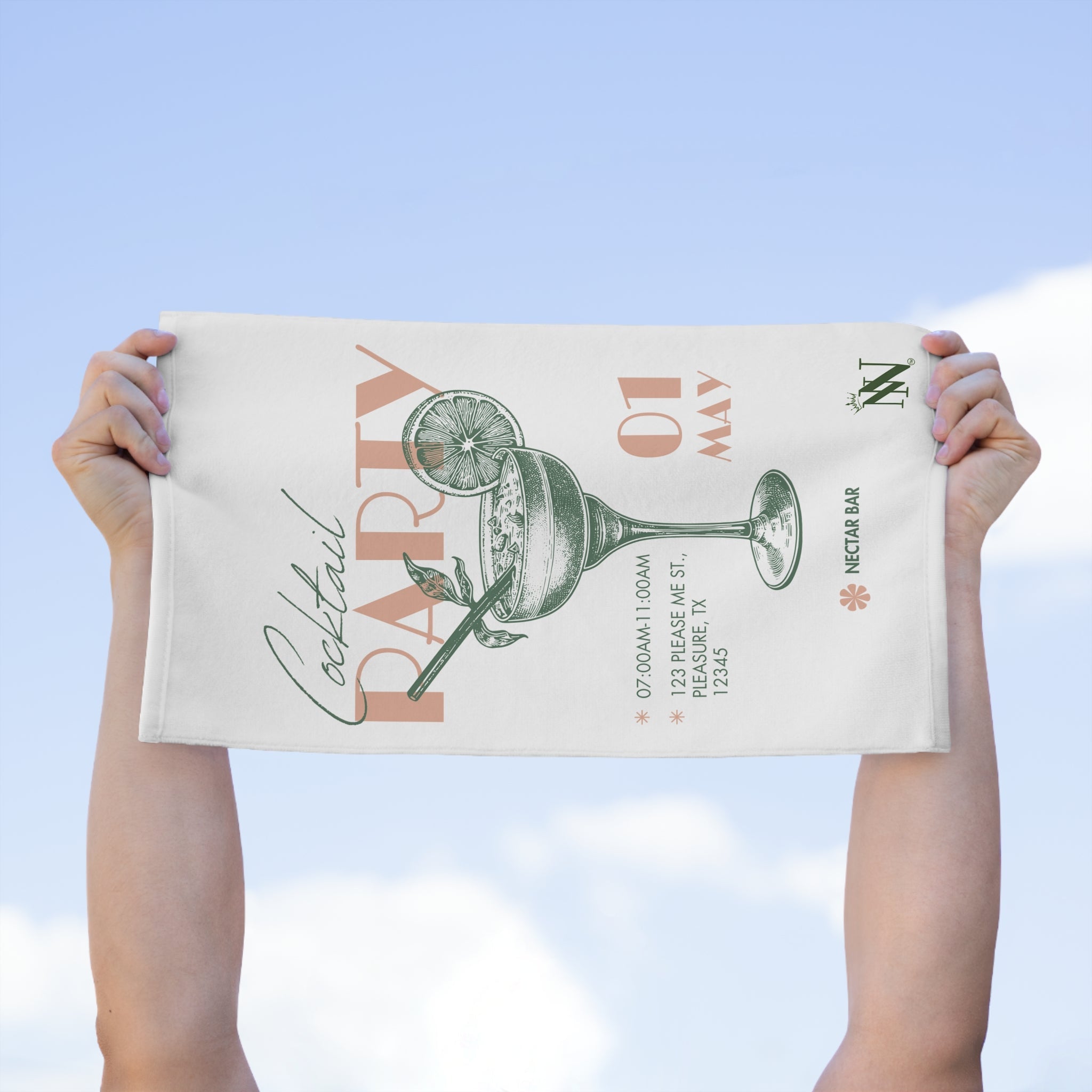 Cocktail Party | Mix & Match Soft Fun-Flirty Lovers’ Towels