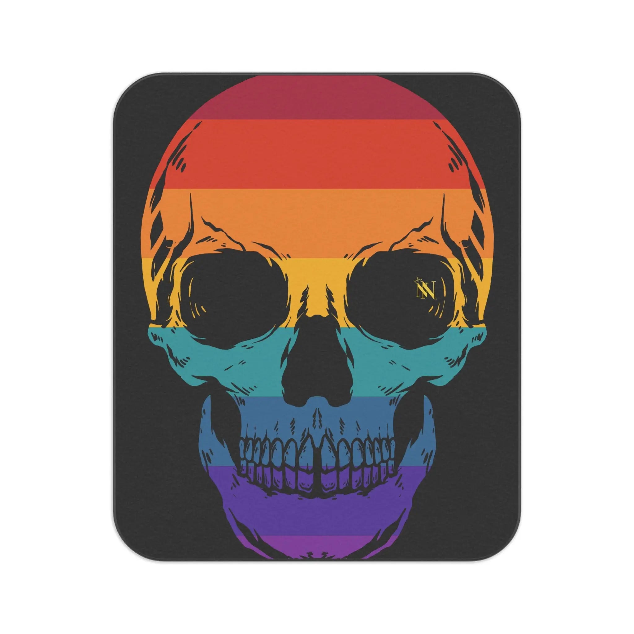 Colorful Skull | Mix Match Fun-Flirty Lovers’ Water-Resistant Blankets