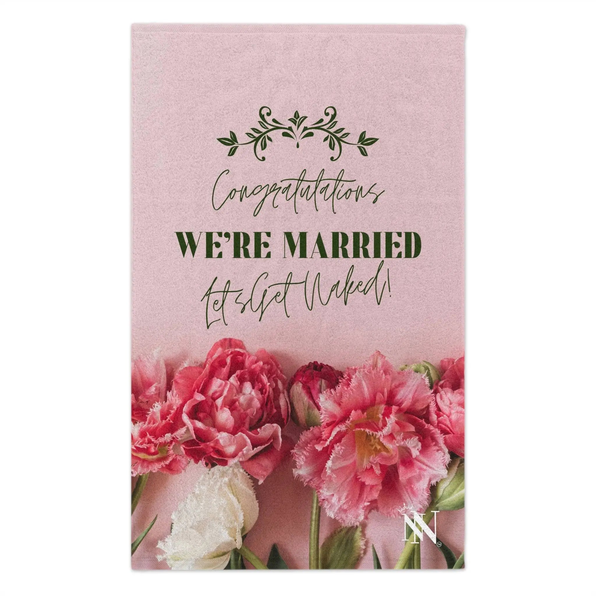 Congratulations We’re Married | Mix & Match Soft Fun-Flirty Lovers’ Towels
