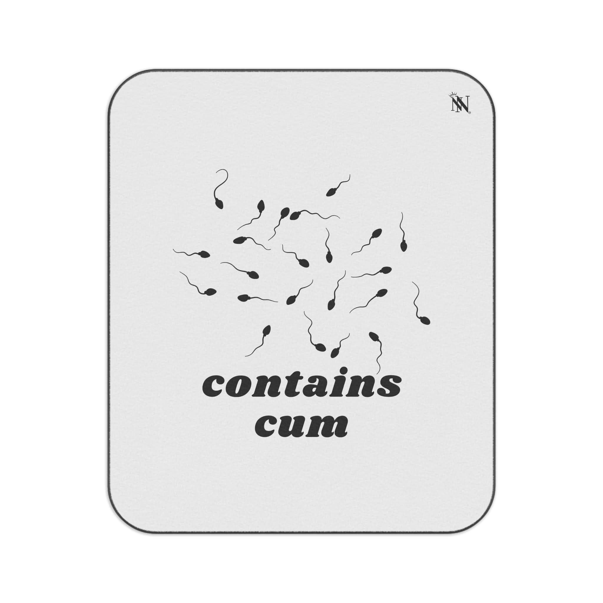 Contains Cum | Mix Match Fun-Flirty Lovers’ Water-Resistant Blankets