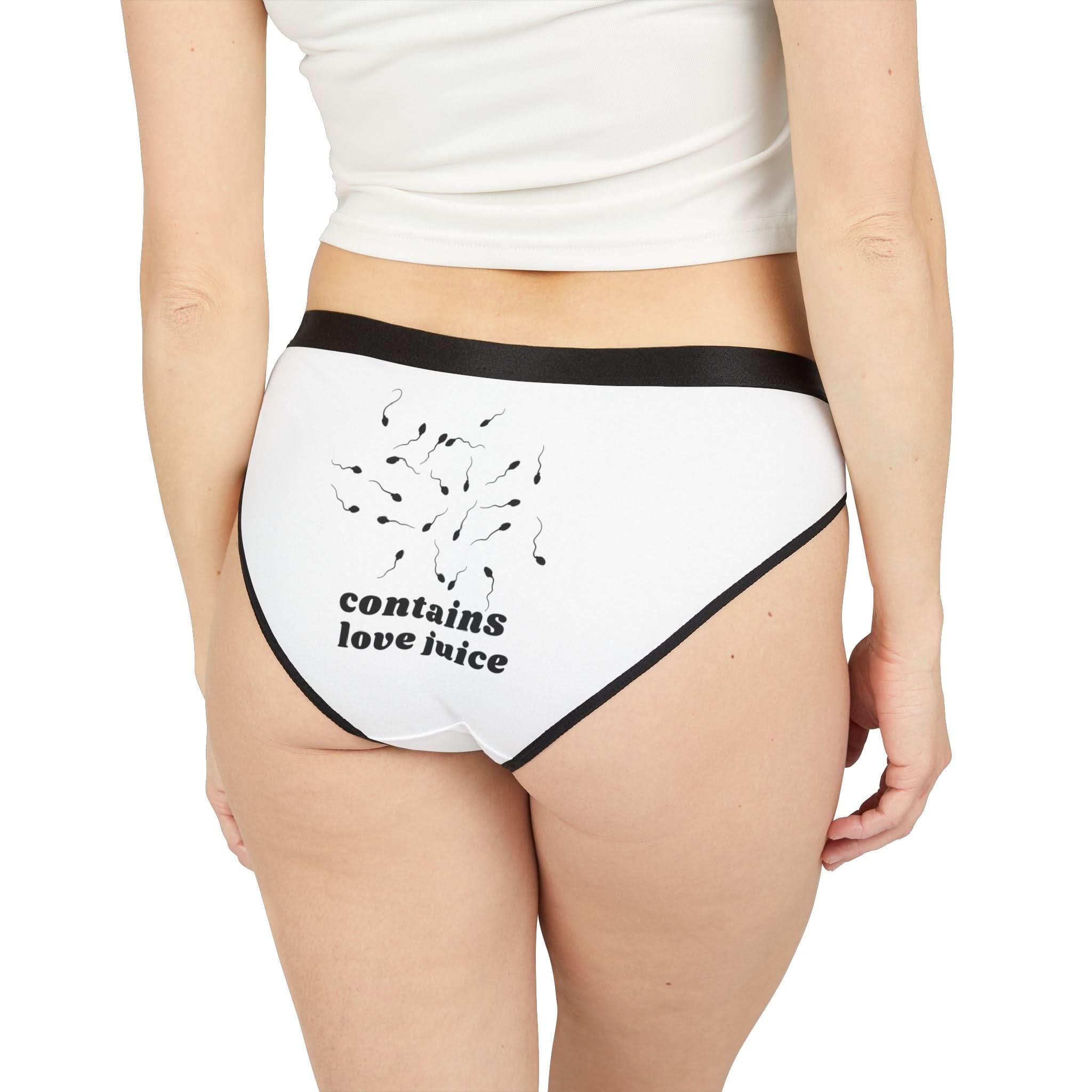 Contains Love Juice | Mix & Match Women’s Fun-Flirty Lovers’ Panties