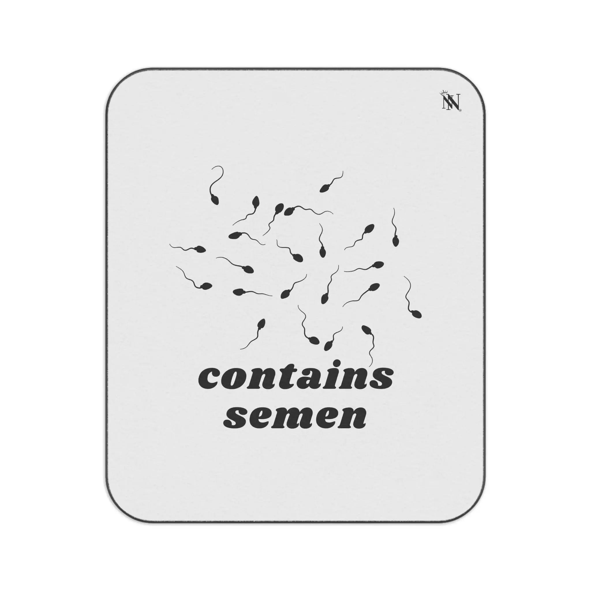Contains Semen | Mix Match Fun-Flirty Lovers’ Water-Resistant Blankets