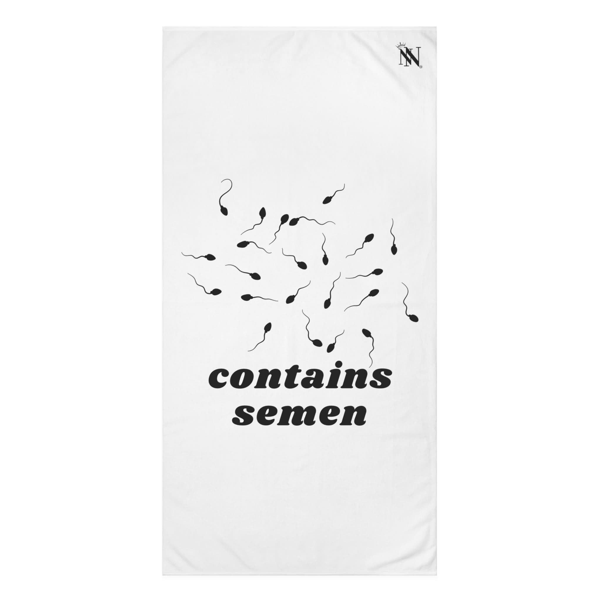 Contains Semen | Mix & Match Naughty XL Fun-Flirty Lovers’ Towels