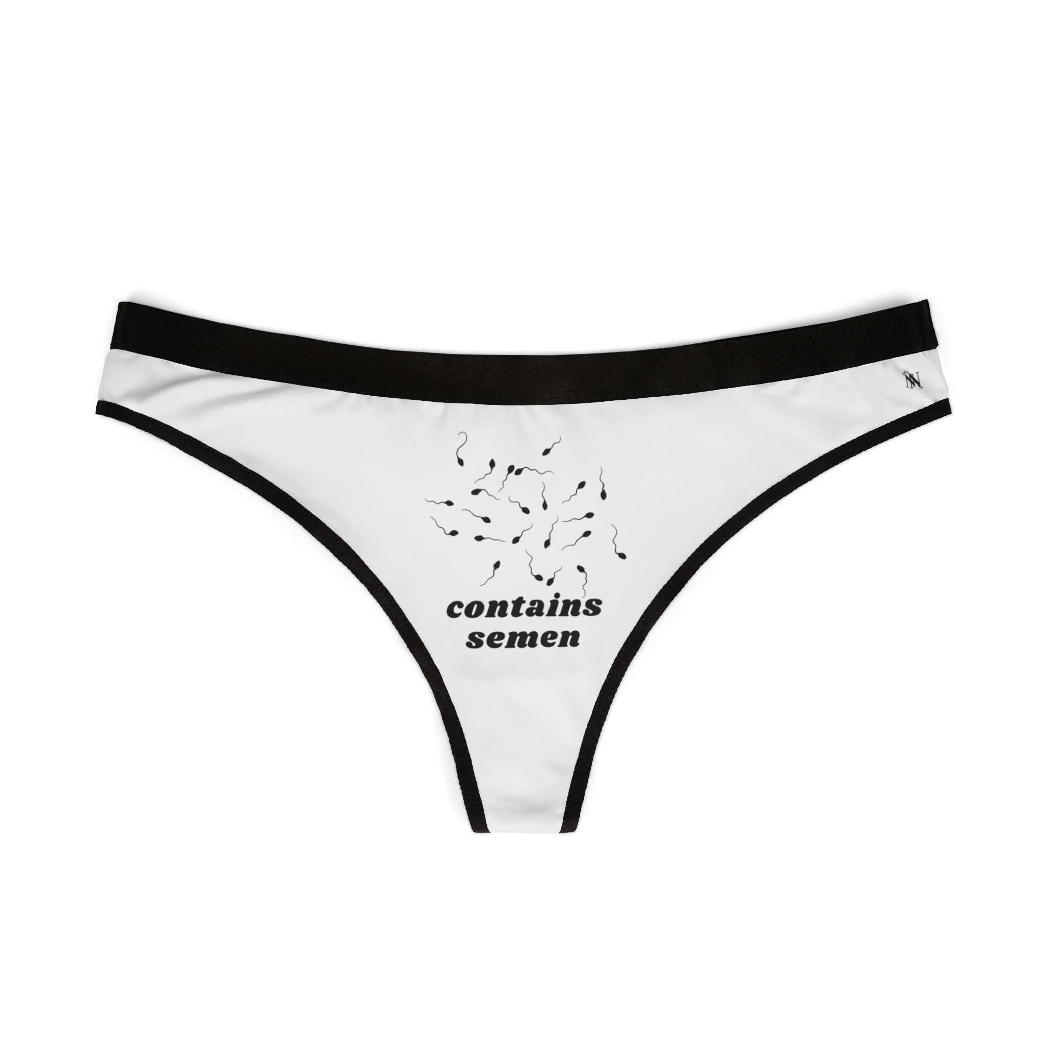 Contains Semen | Mix & Match Women’s Fun-Flirty Lovers’ Thongs