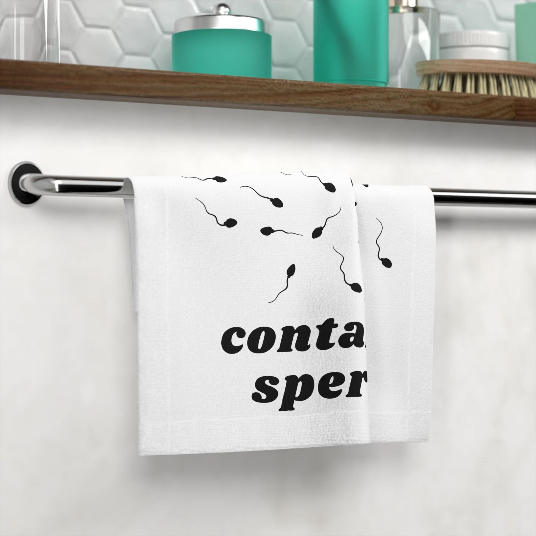 Contains Sperm | Mix & Match Lils’ Fun-Flirty Lovers’ Towels