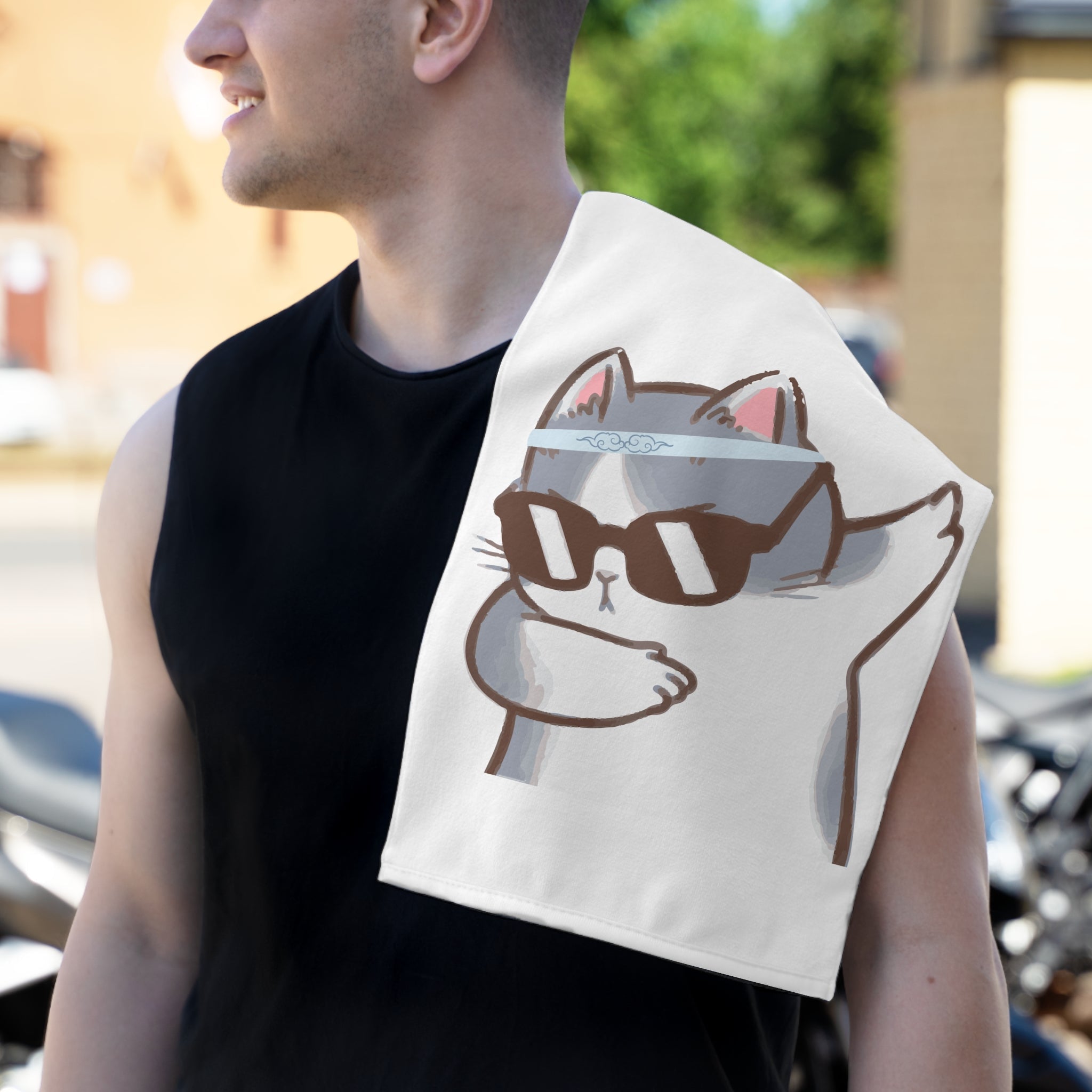 Cool Cat | Mix & Match Soft Fun-Flirty Lovers’ Towels