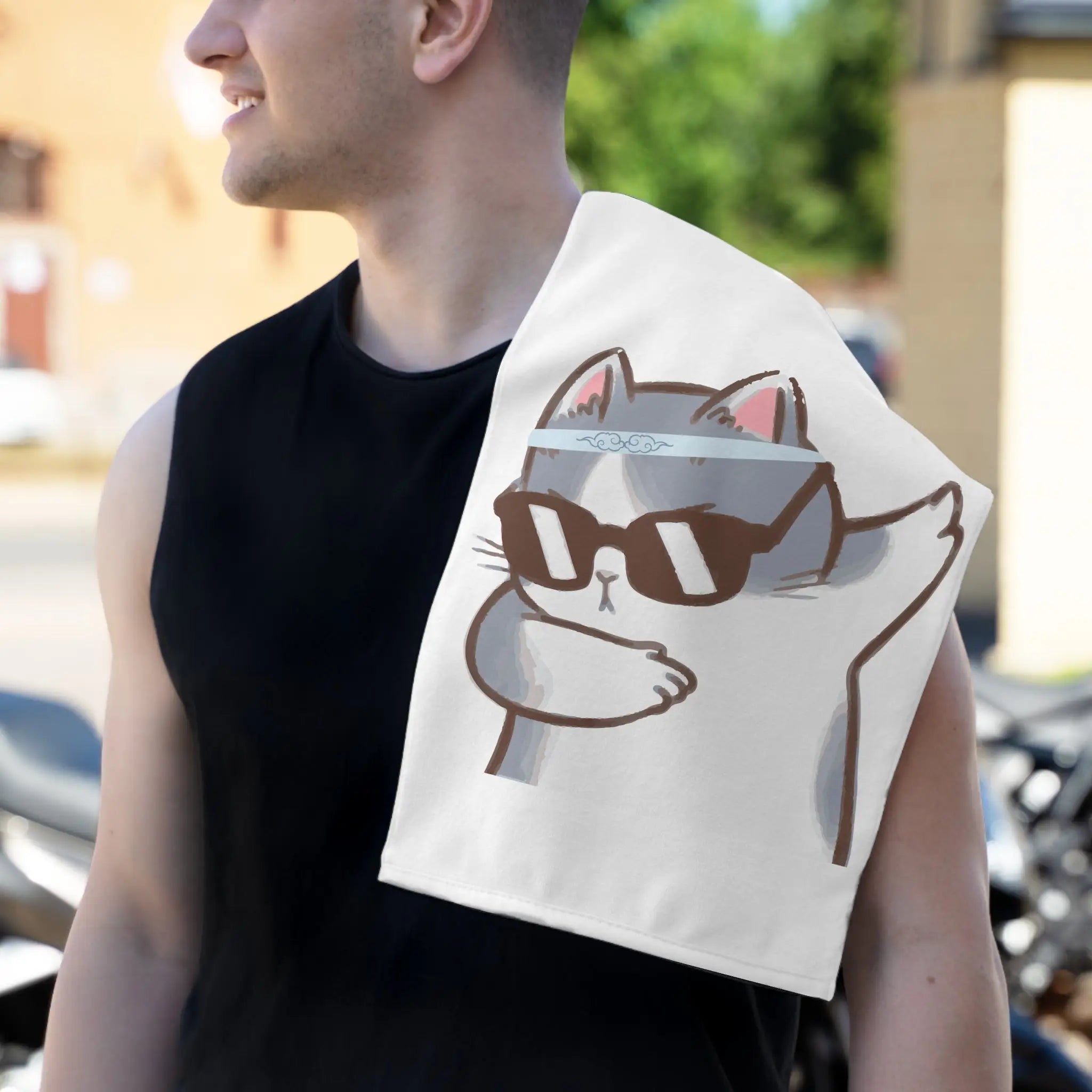 Cool Cat | Mix & Match Soft Fun-Flirty Lovers’ Towels
