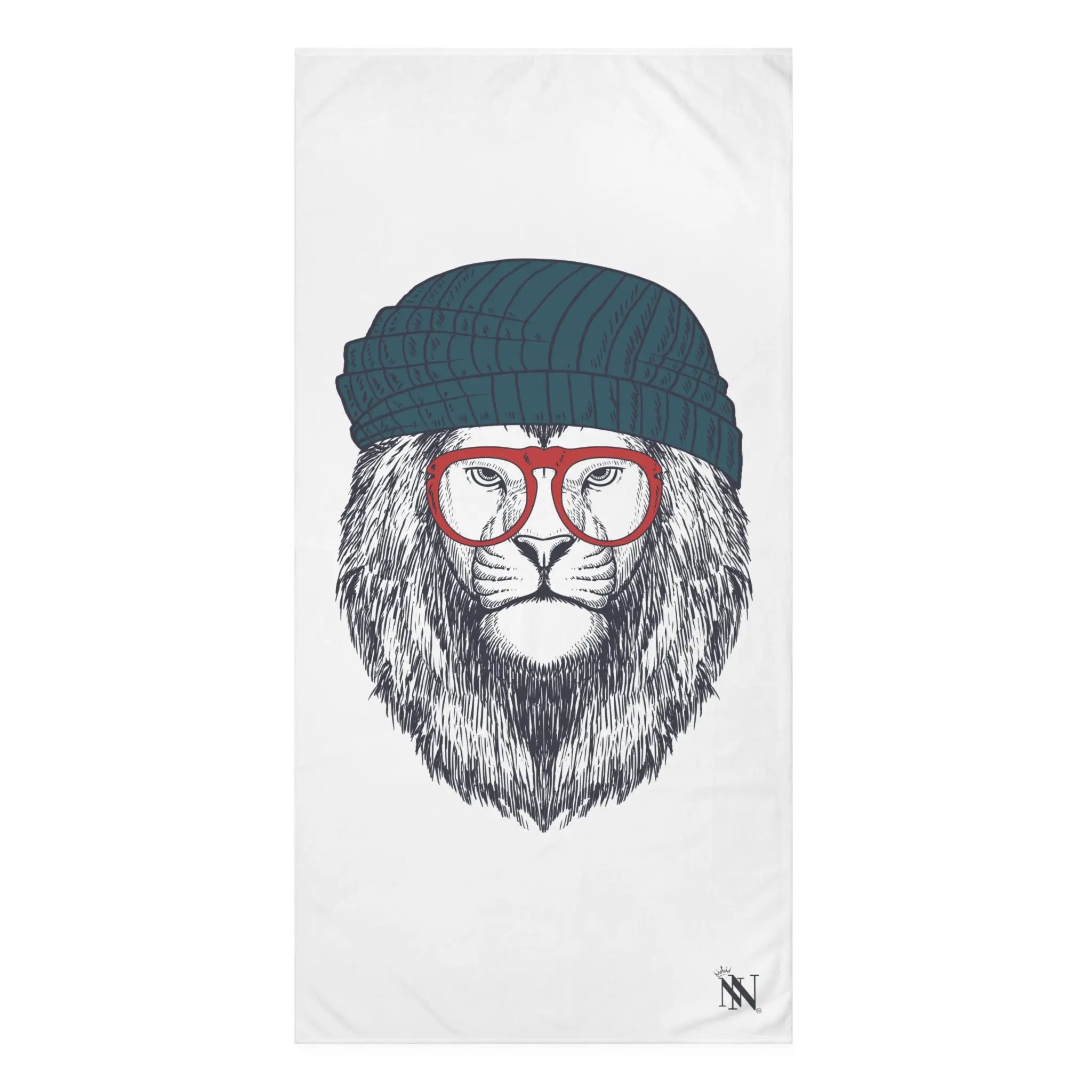 Cool Lion Cat | Mix & Match XL Fun-Flirty Lovers’ Towels