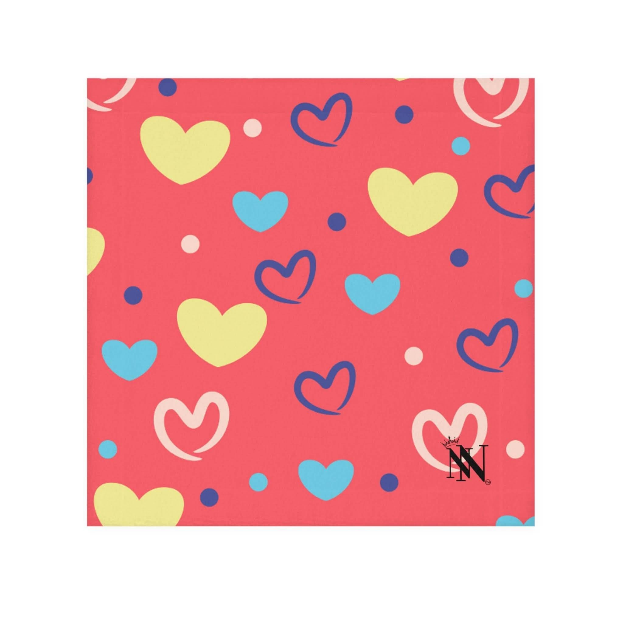 Coral Heart | Mix & Match Lils’ Fun-Flirty Lovers’ Towels