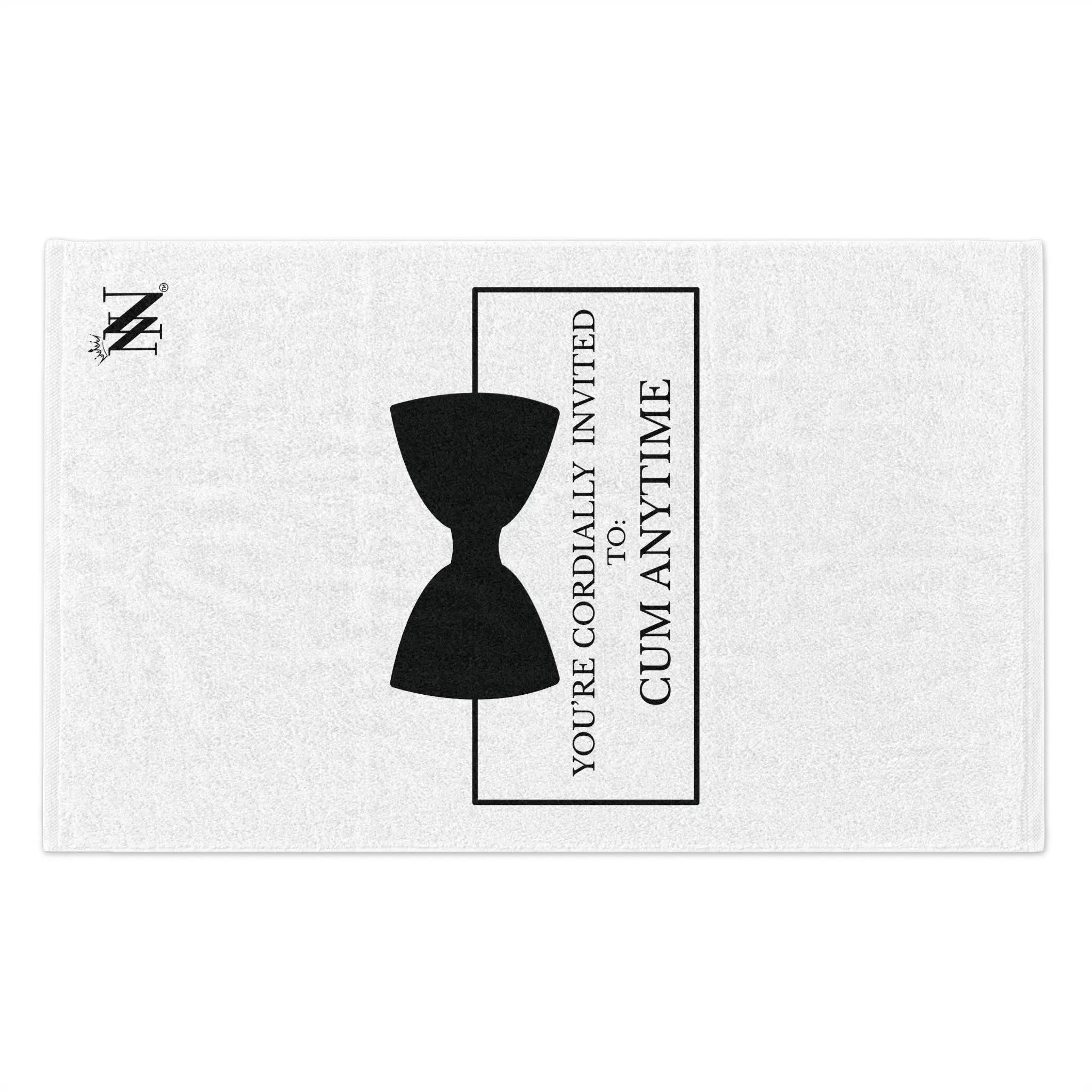 Cordially Invited Cum | Mix & Match Soft Fun-Flirty Lovers’ Towels
