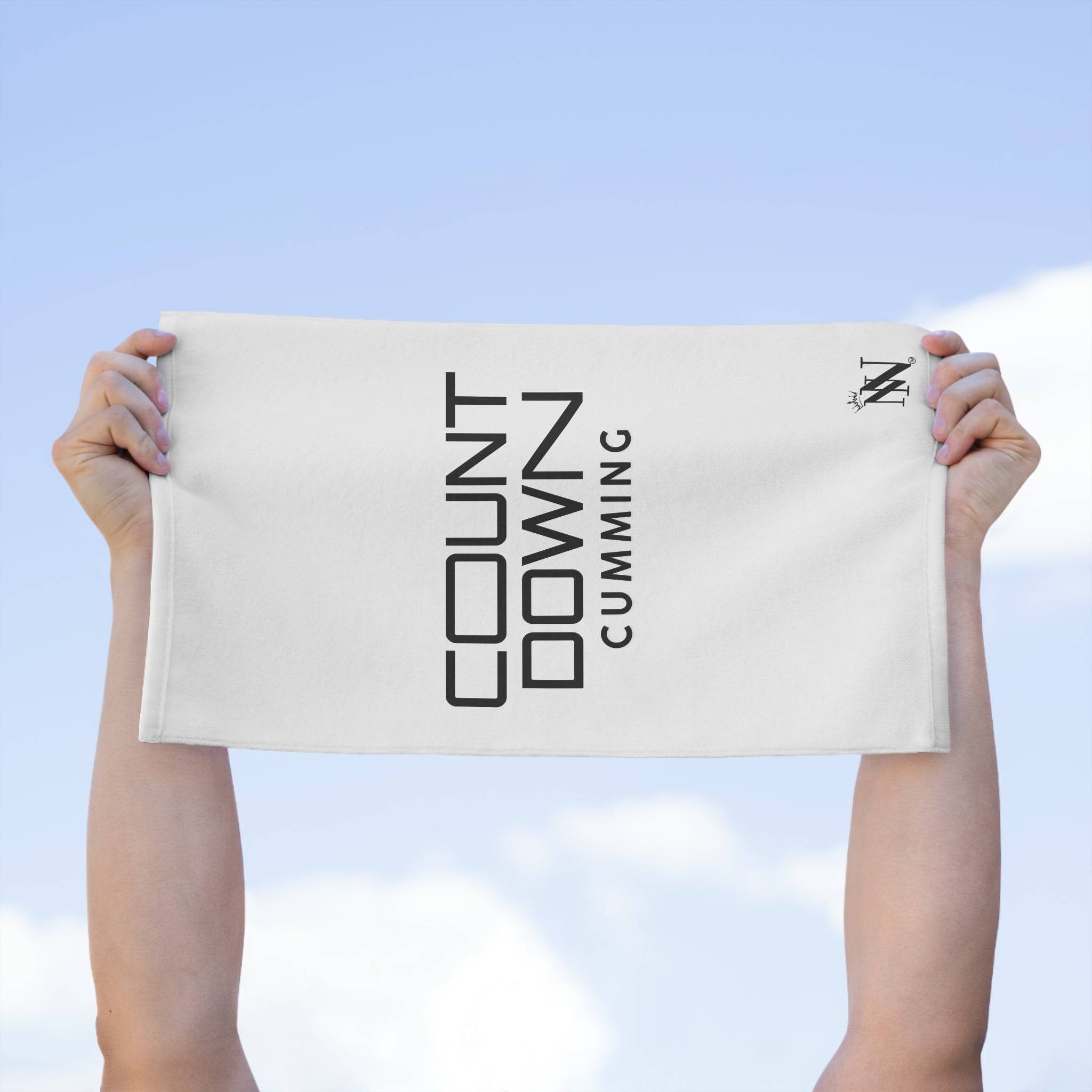 Count Down Cumming | Mix & Match Soft Fun-Flirty Lovers’ Towels