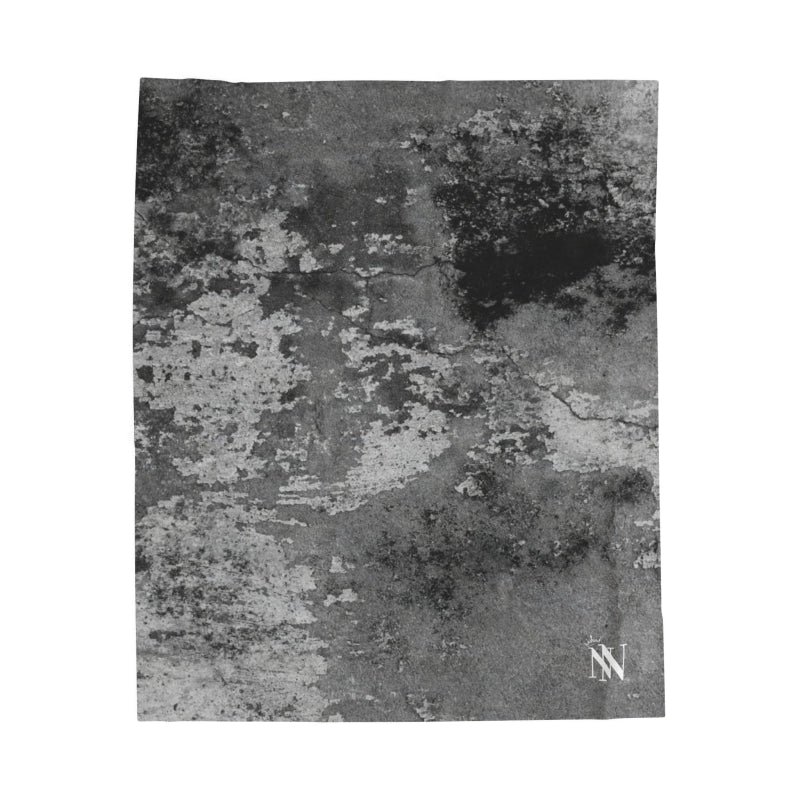 Cracked Concrete | Mix & Match Fun-Flirty Lovers’ Blankets