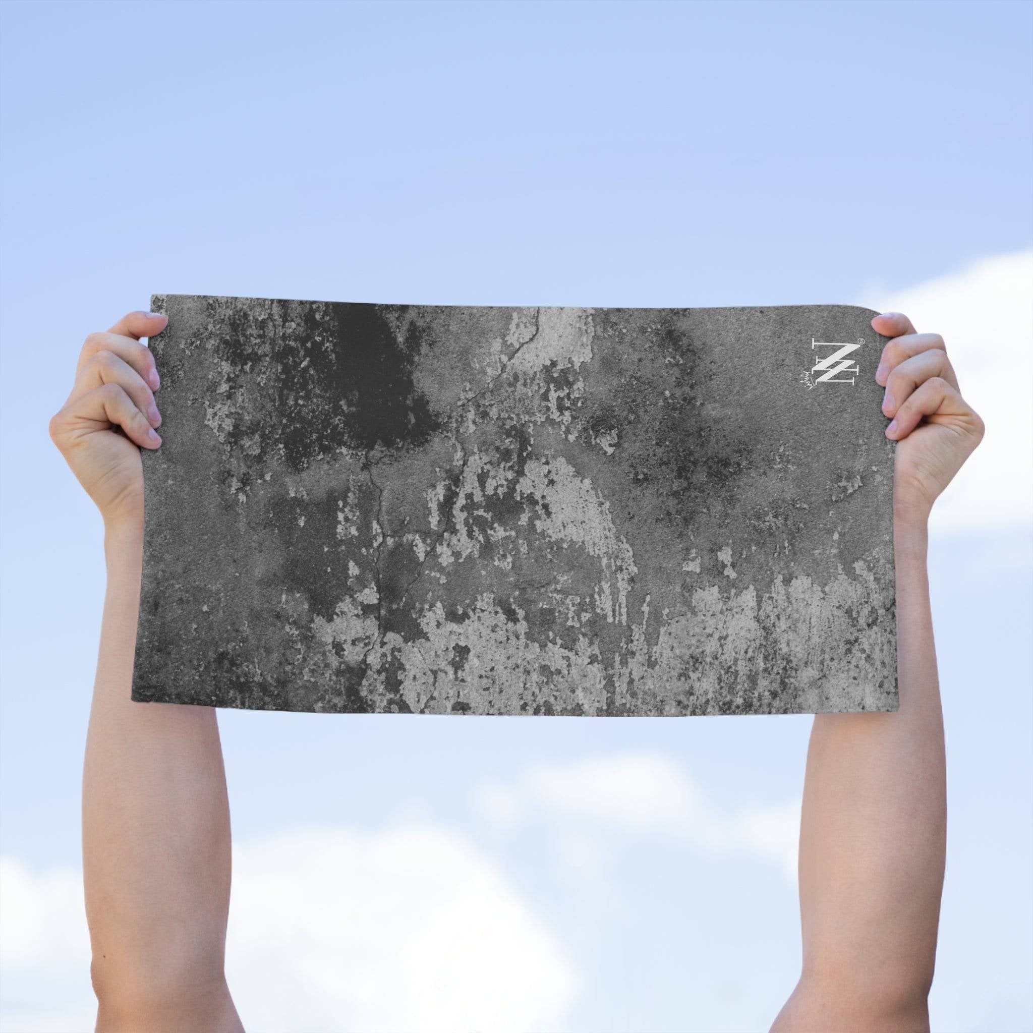 Cracked Concrete | Mix & Match Soft Fun-Flirty Lovers’ Towels