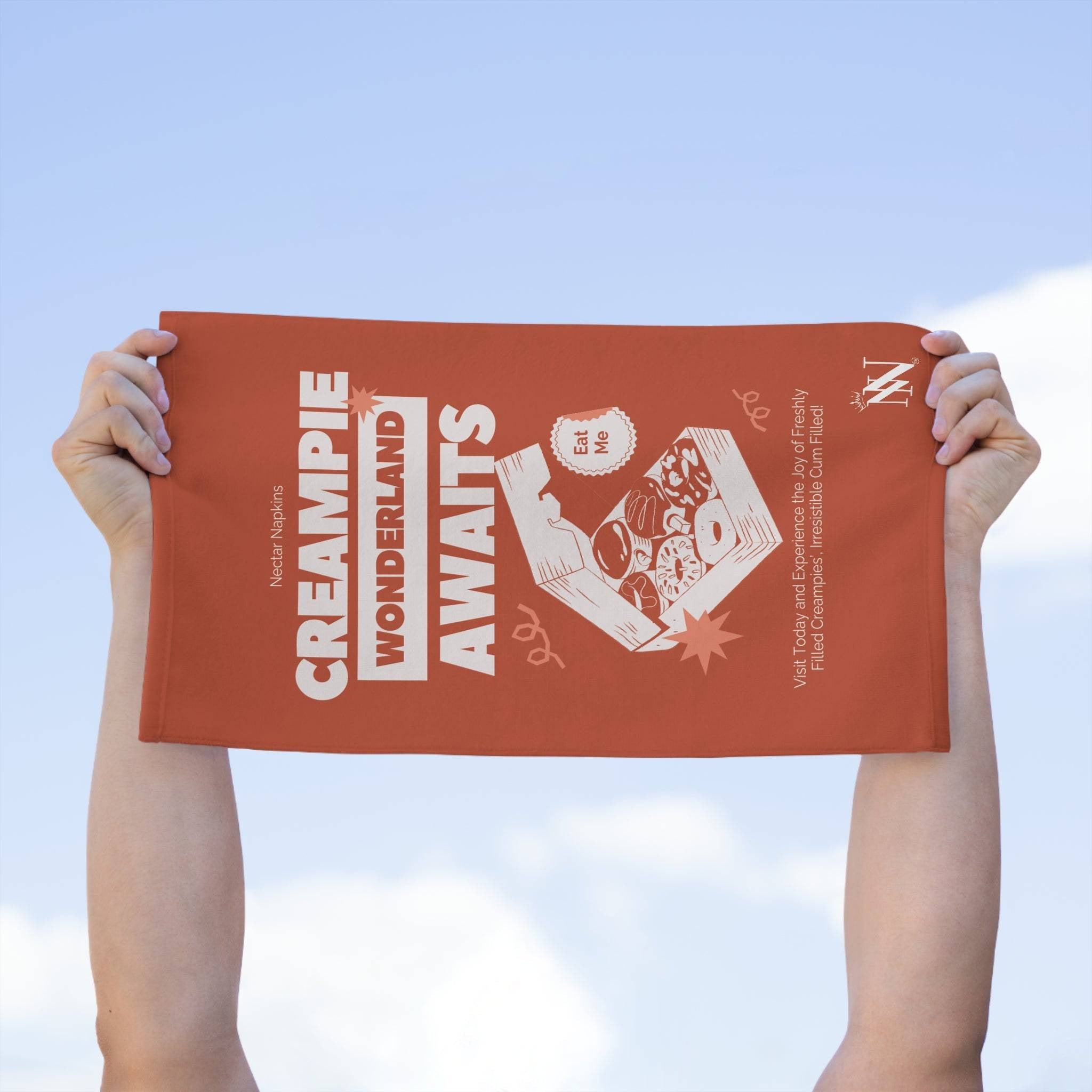 Creampie Wonderland | Mix & Match Soft Fun-Flirty Lovers’ Towels