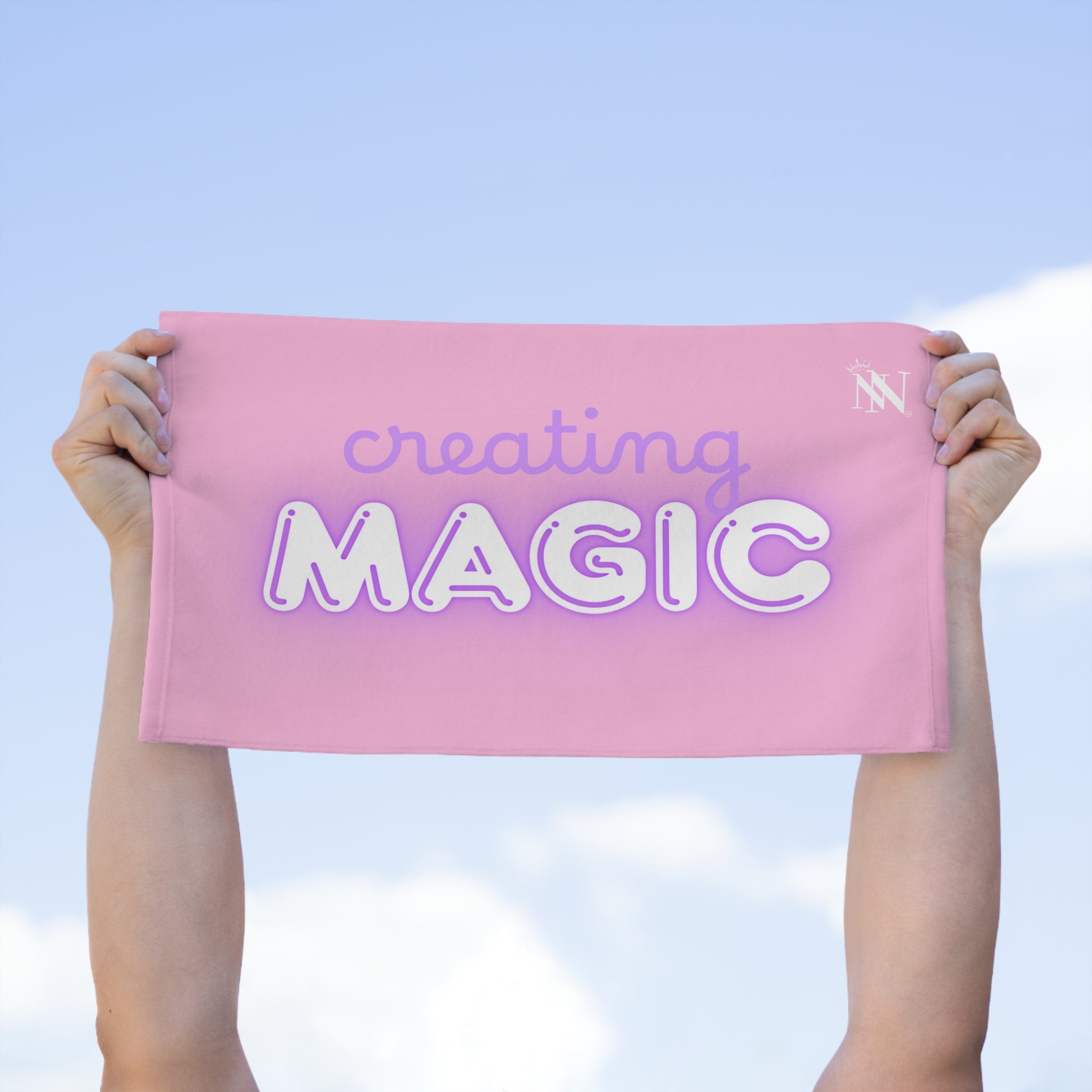Creating Magic Light Pink | Mix & Match Soft Fun-Flirty Lovers’ Towels