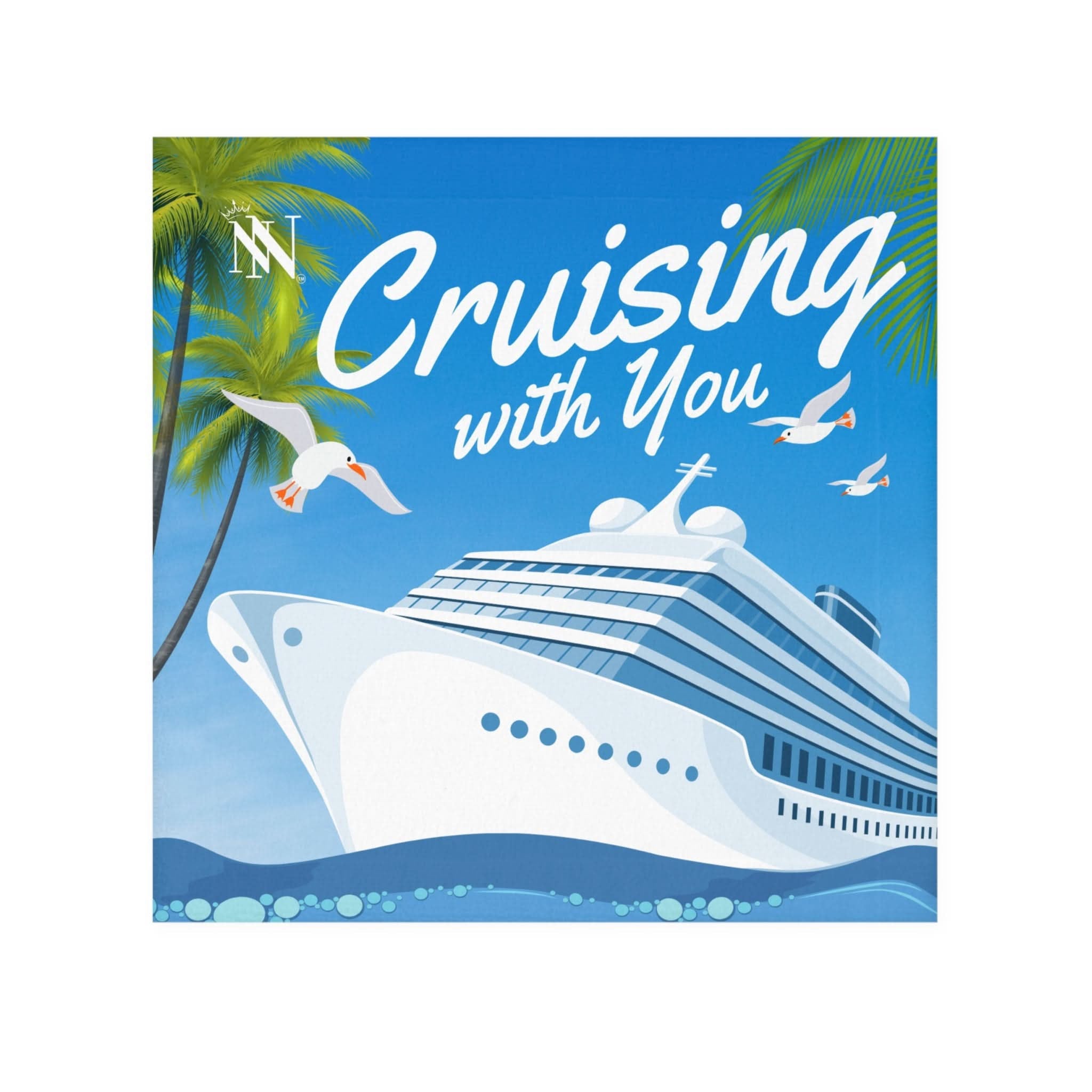 Cruising with You | Mix & Match Lils’ Fun-Flirty Lovers’ Towels