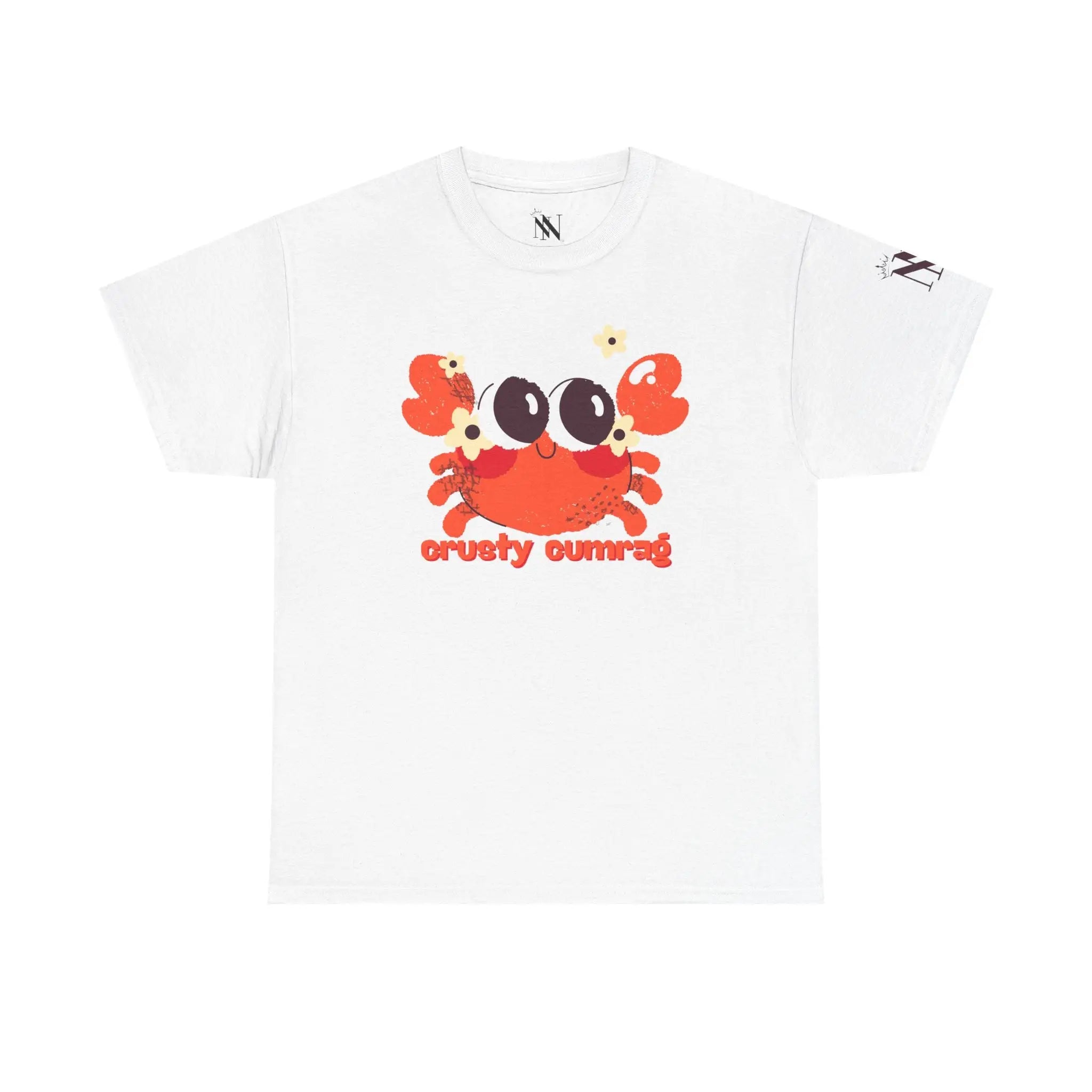 Crusty Cumrag | Mix & Match 100% Cotton Unisex Fun-Flirty Lovers’ Tees