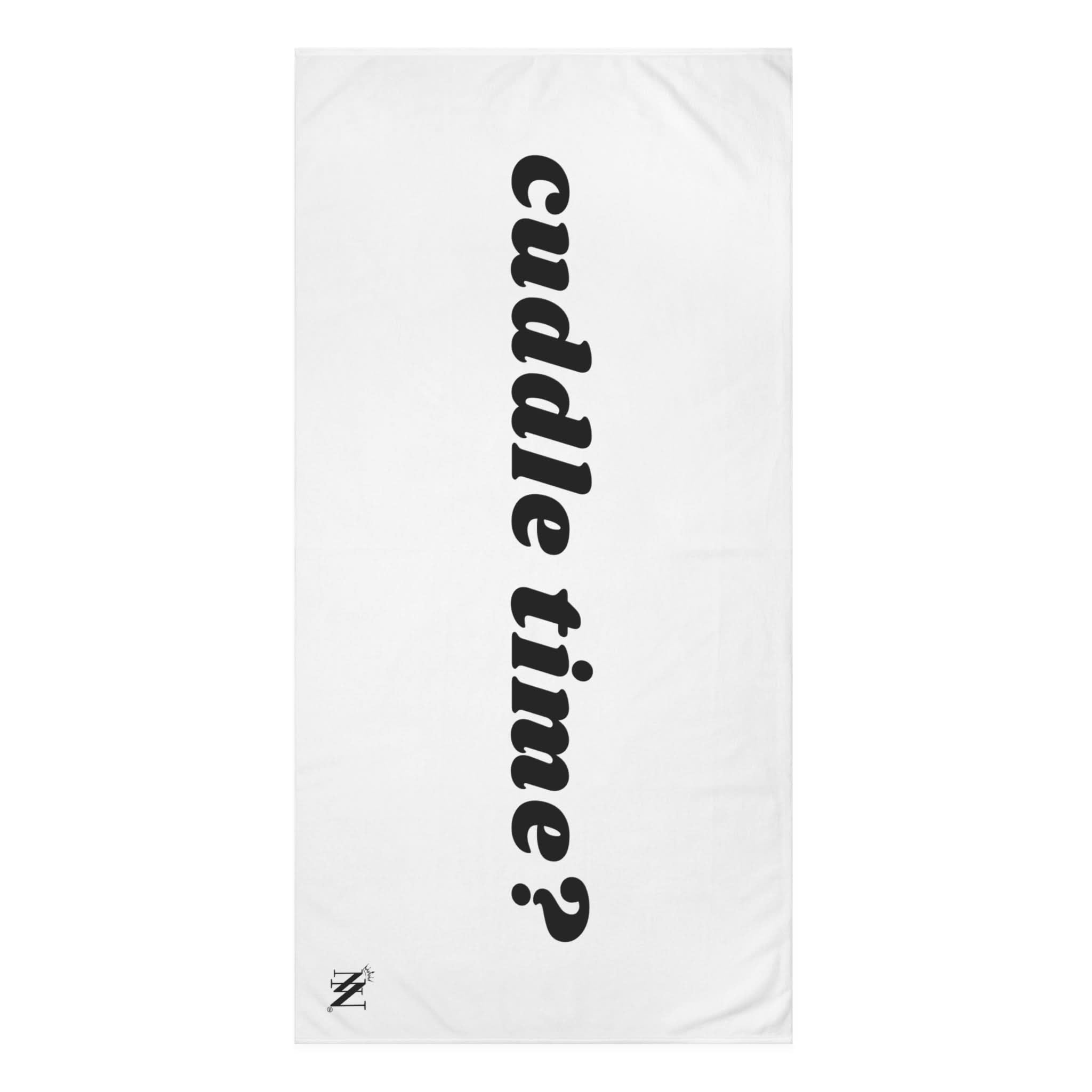 Cuddle Time? | Mix & Match Naughty XL Fun-Flirty Lovers’ Towels