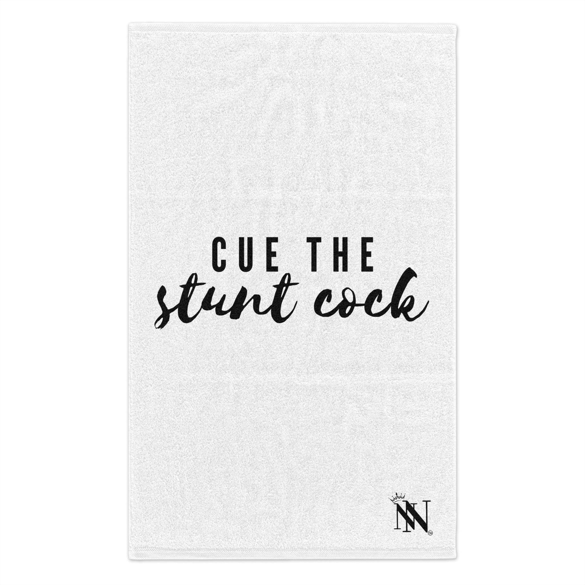 Cue the Stunt Cock | Mix & Match Soft Fun-Flirty Lovers’ Towels