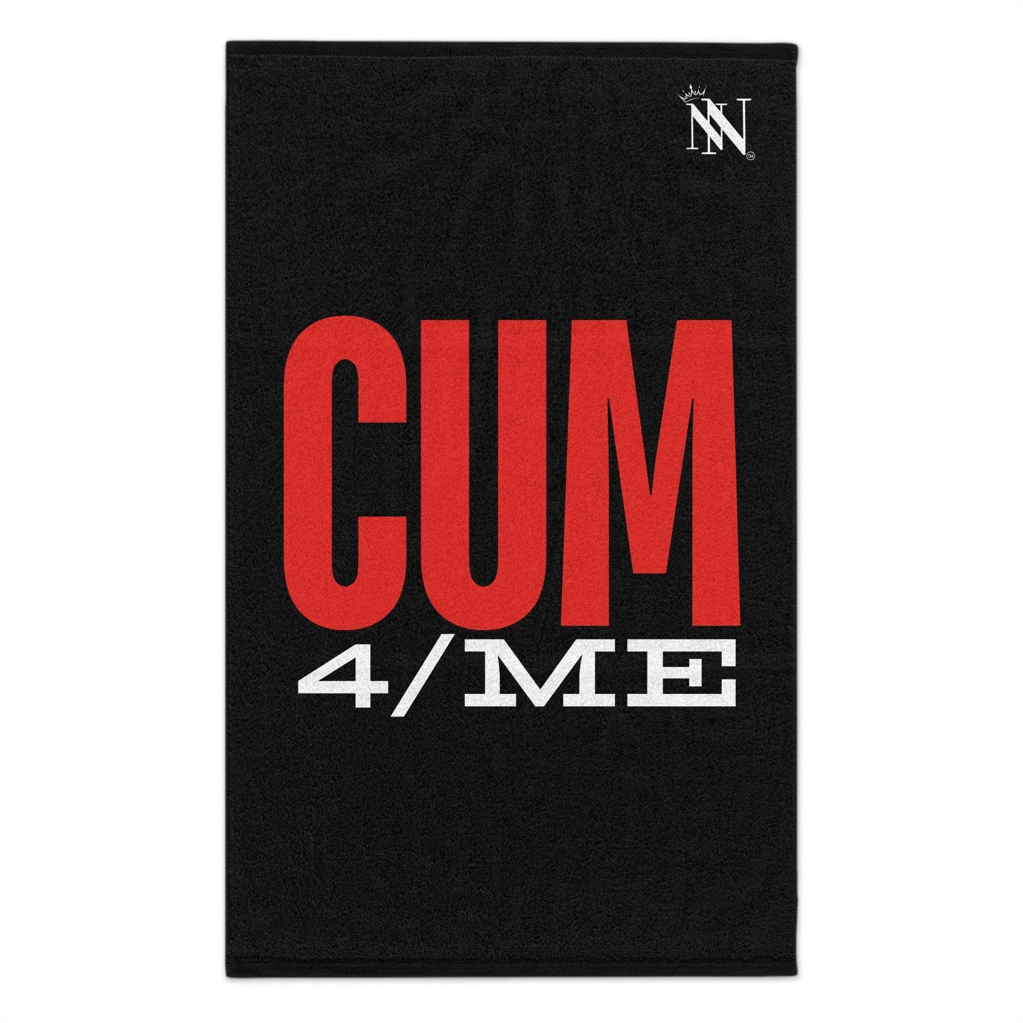 Cum 4/Me Black Mix & Match Soft Sex Towels | Flirty Lovers’ Gifts