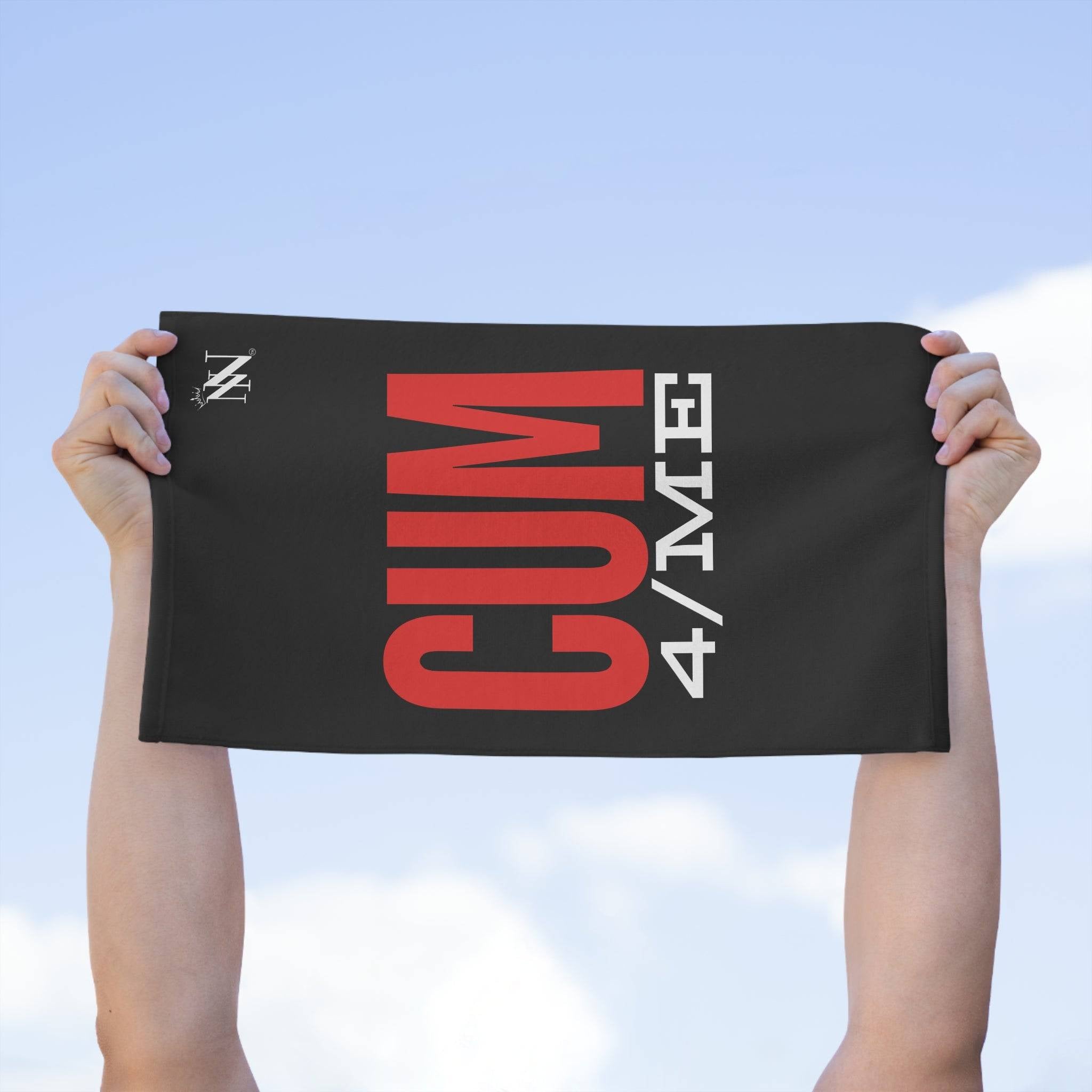 Cum 4/Me Black Mix & Match Soft Sex Towels | Flirty Loversâ Gifts