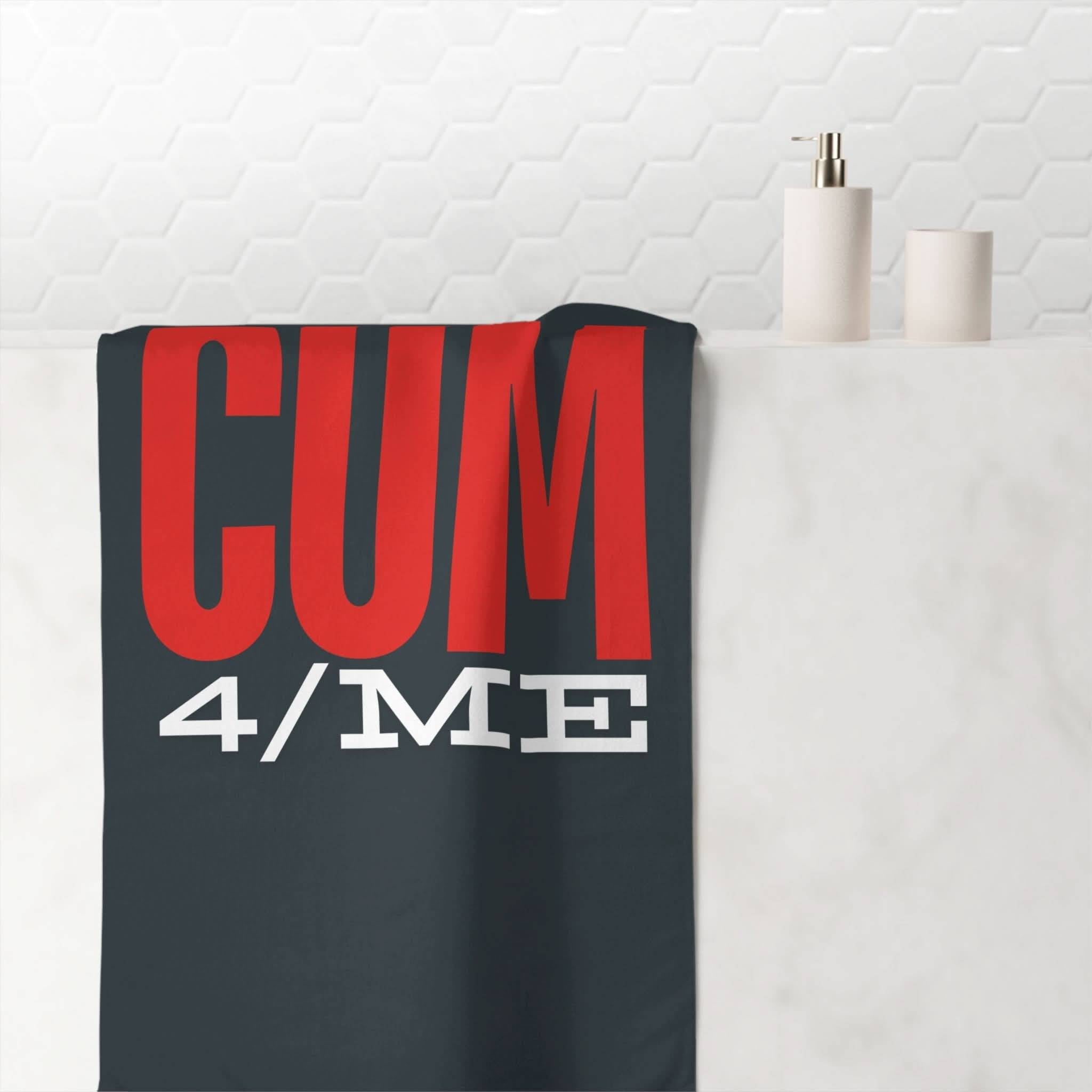 Cum 4/Me | Mix & Match Naughty XL Fun-Flirty Lovers’ Towels