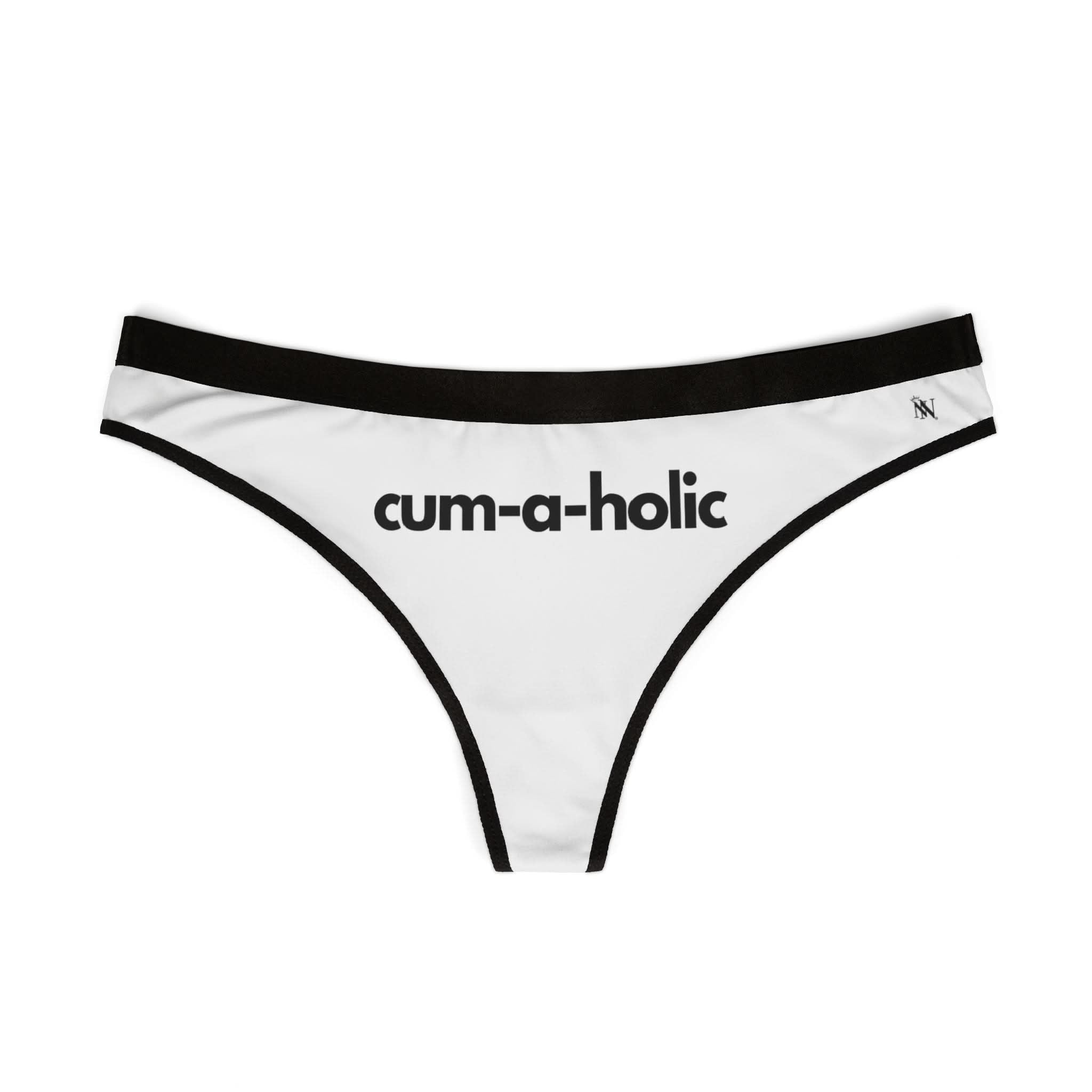 Cum-A-Holic | Mix & Match Women’s Fun-Flirty Lovers’ Thongs