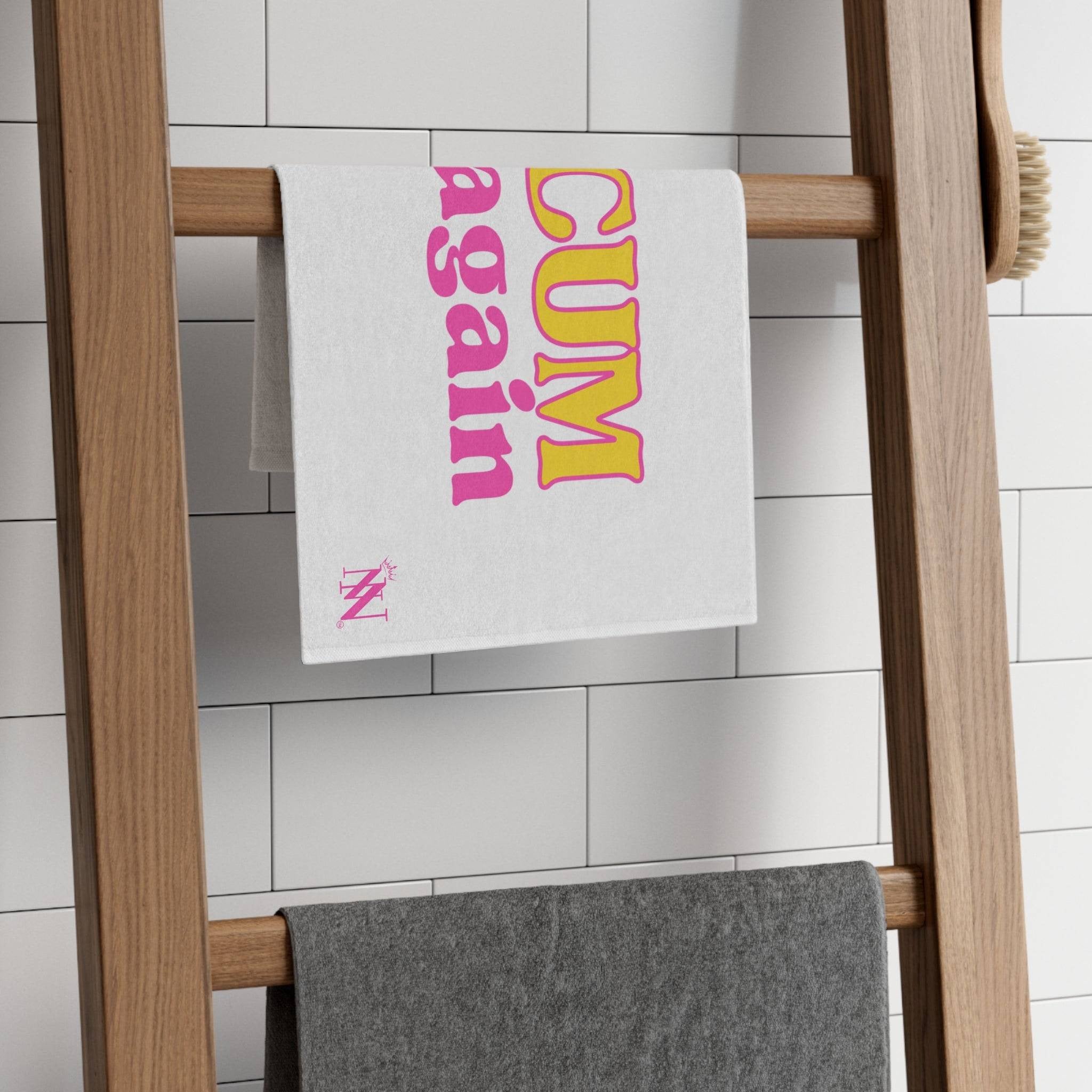 ? Cum Again | Mix & Match Soft Fun-Flirty Lovers’ Towels
