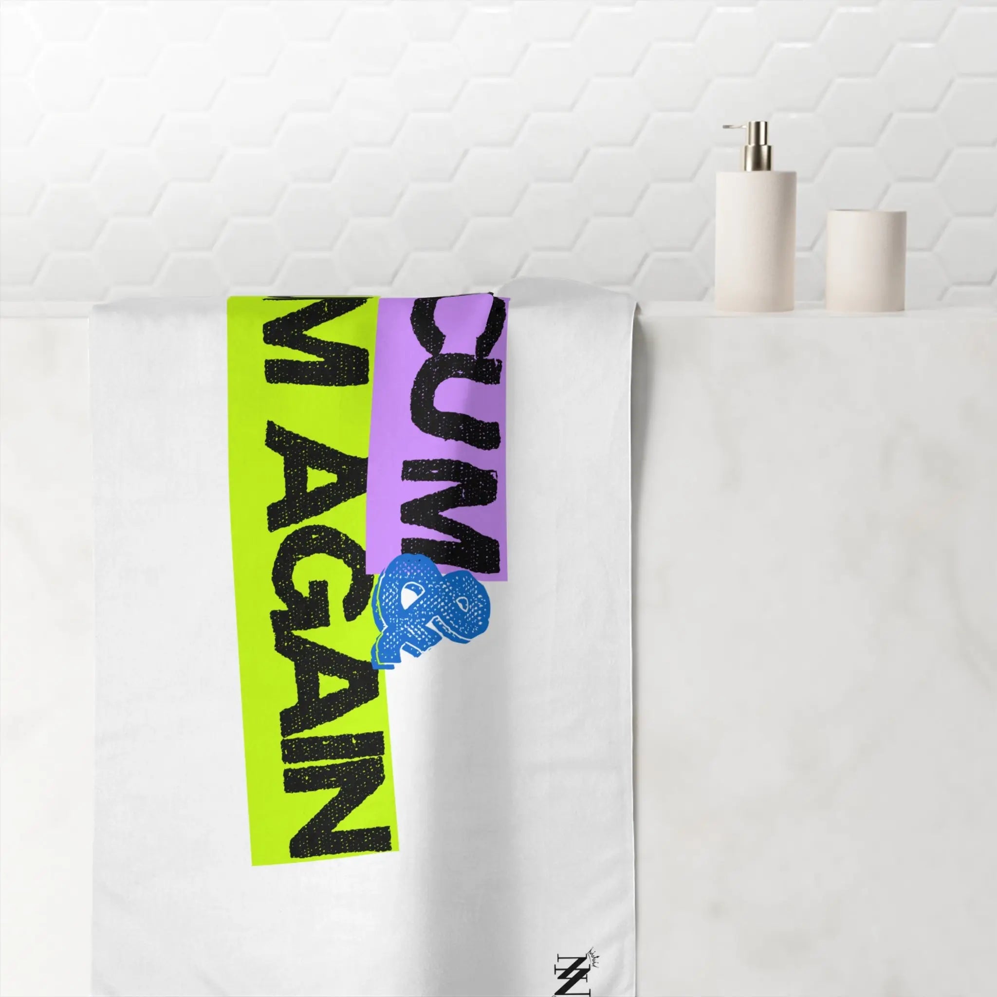 Cum & Cum Again | Mix & Match XL Fun-Flirty Lovers’ Towels
