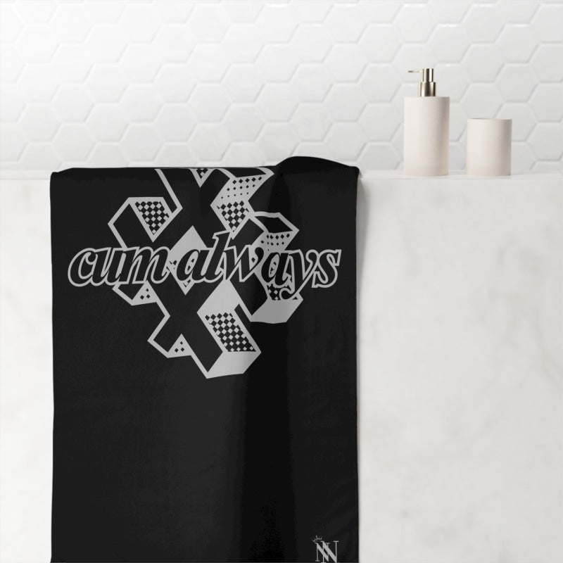 # Cum Always | Mix & Match XL Fun-Flirty Lovers’ Towels