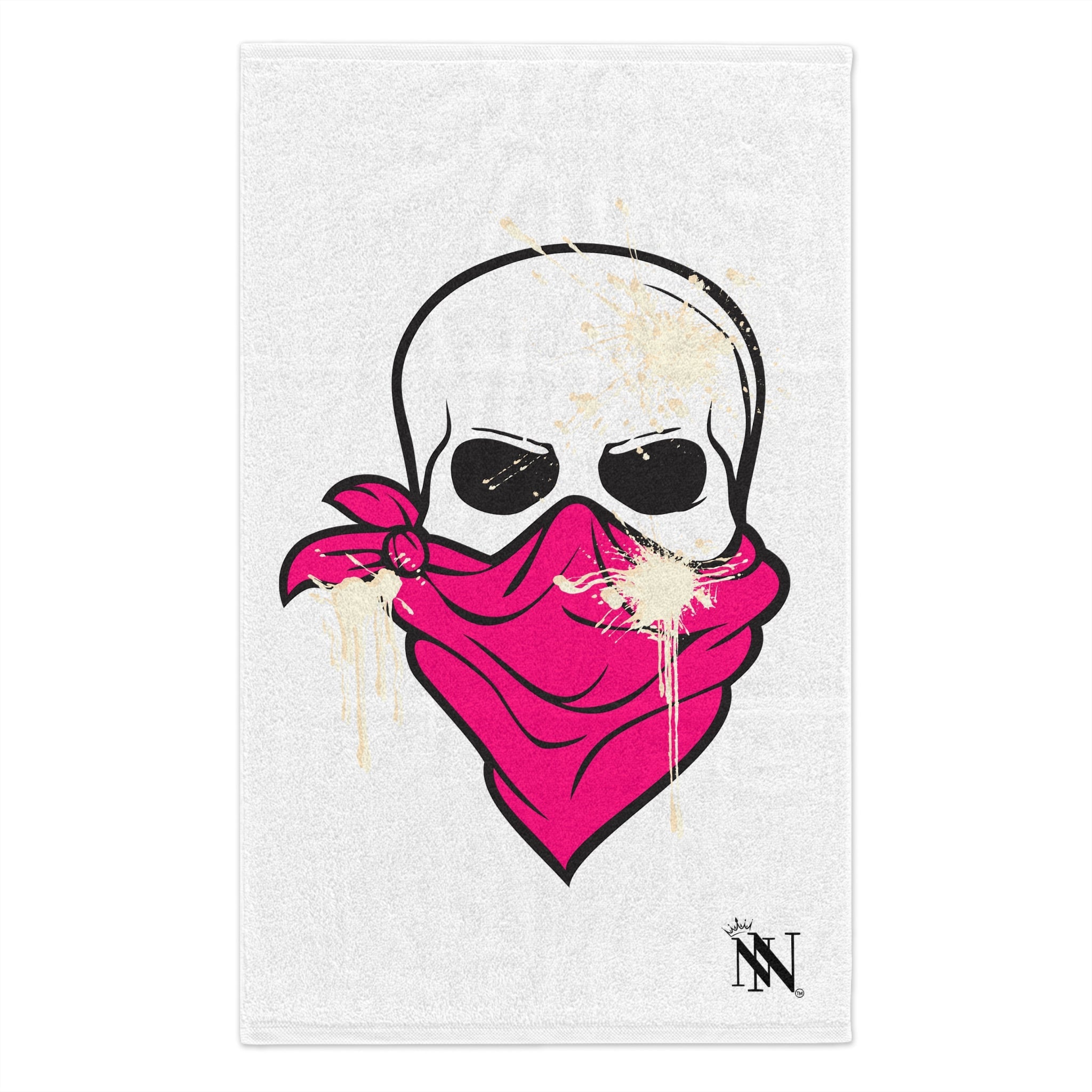 Cum Bandit White | Mix & Match Soft Fun-Flirty Lovers’ Towels